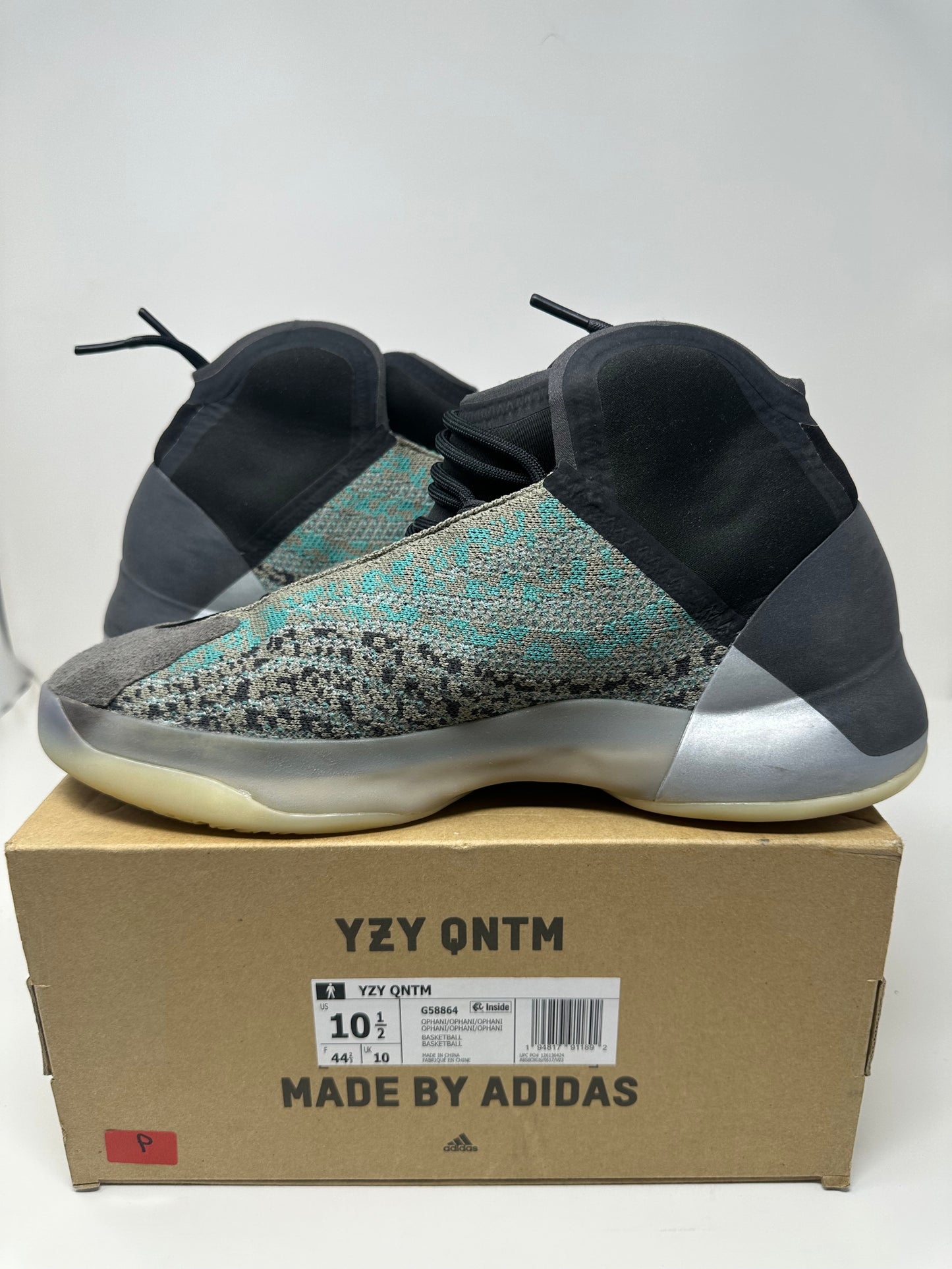 Adidas Yeezy QNTM “Teal Blue”