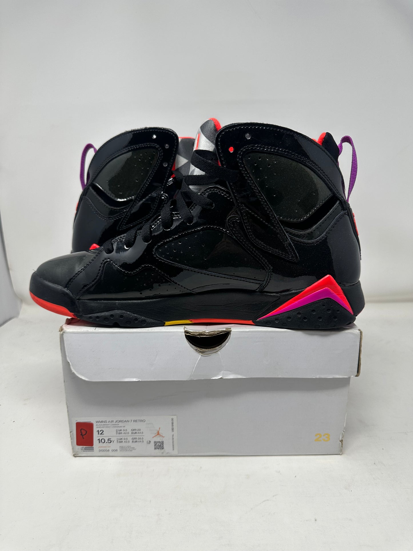 Jordan 7 Women’s “Black Patent”