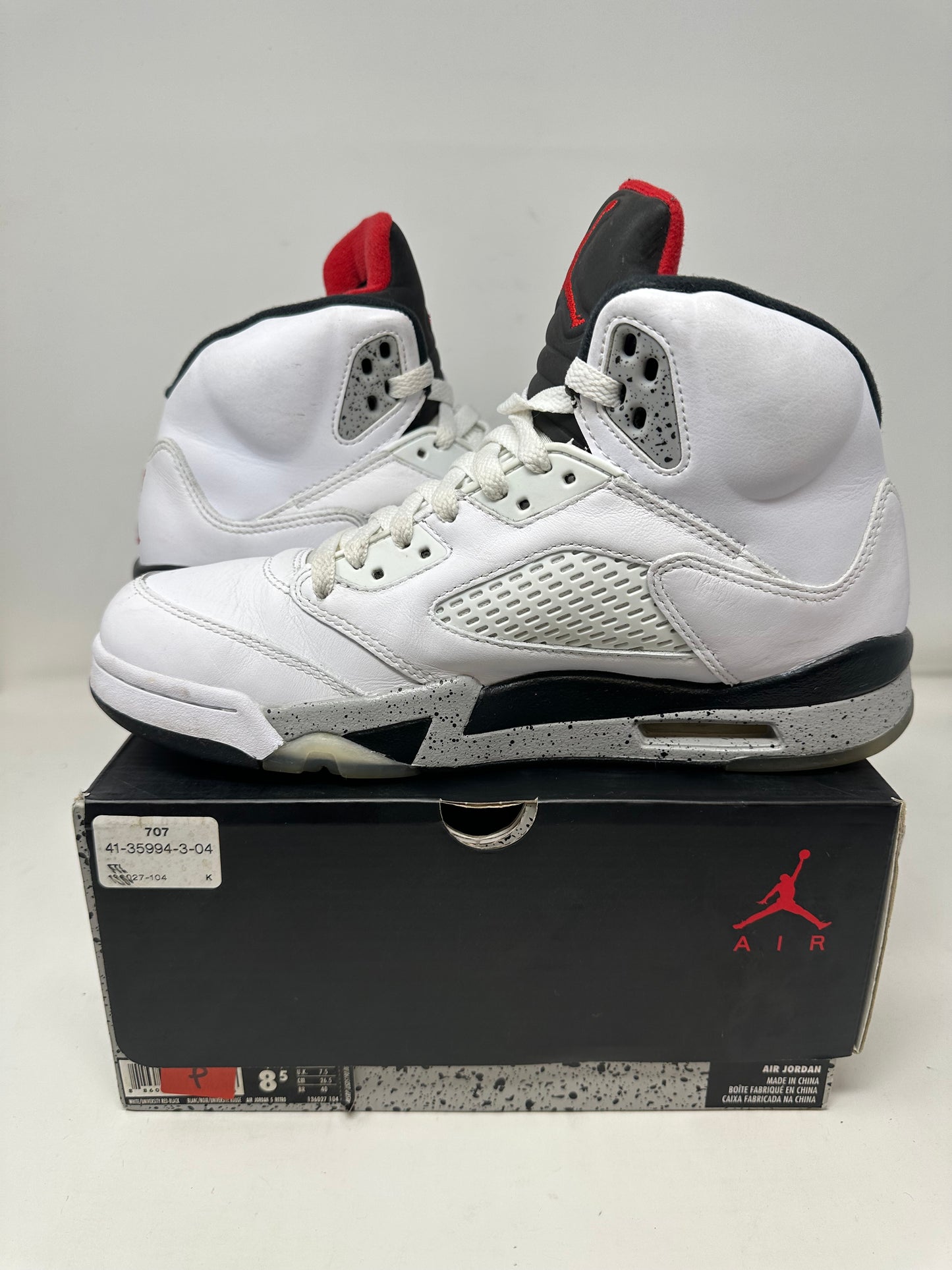Jordan 5 “White Cement”