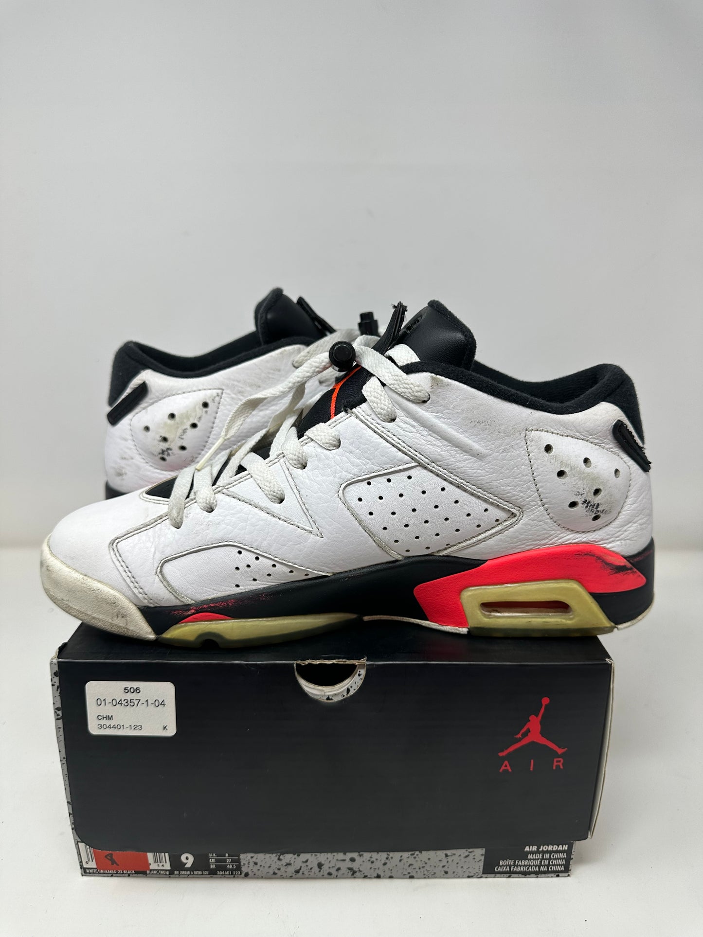 Jordan 6 Low “Infrared”