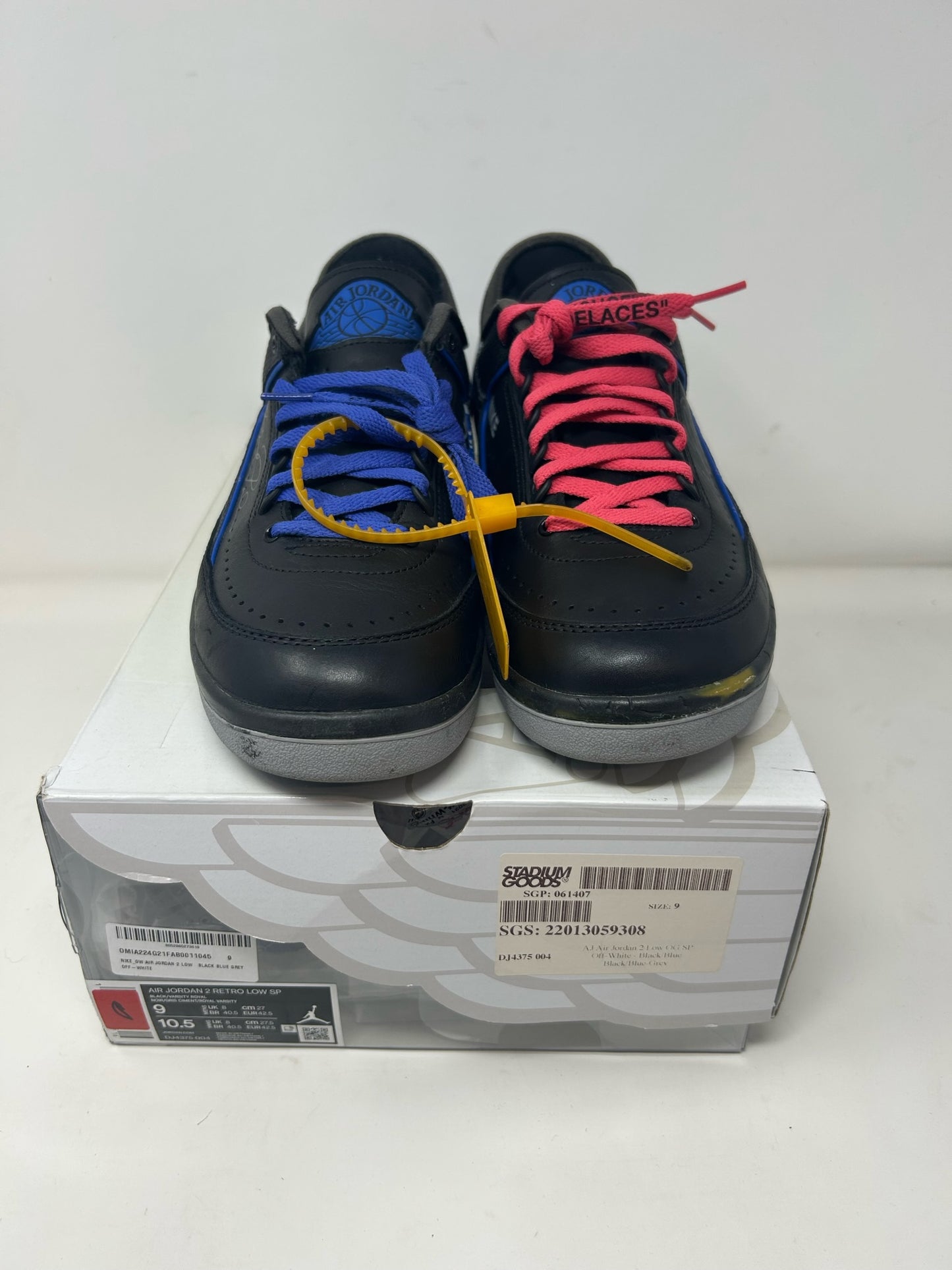 Jordan 2 Off-White “Blue”