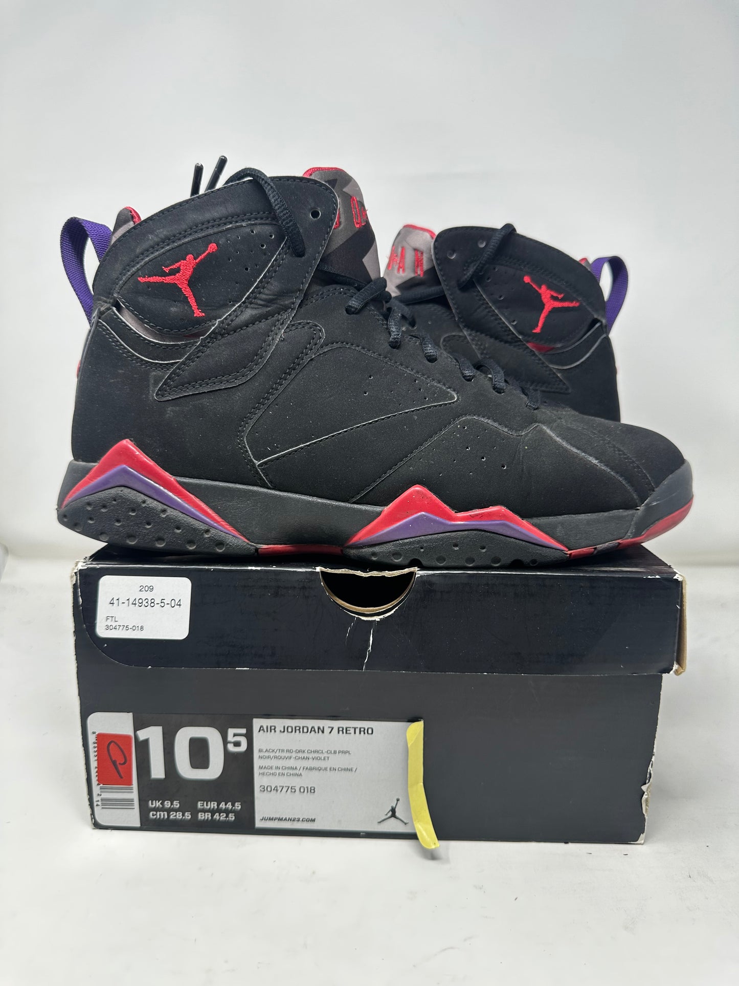 Jordan 7 (2012) “Raptors”