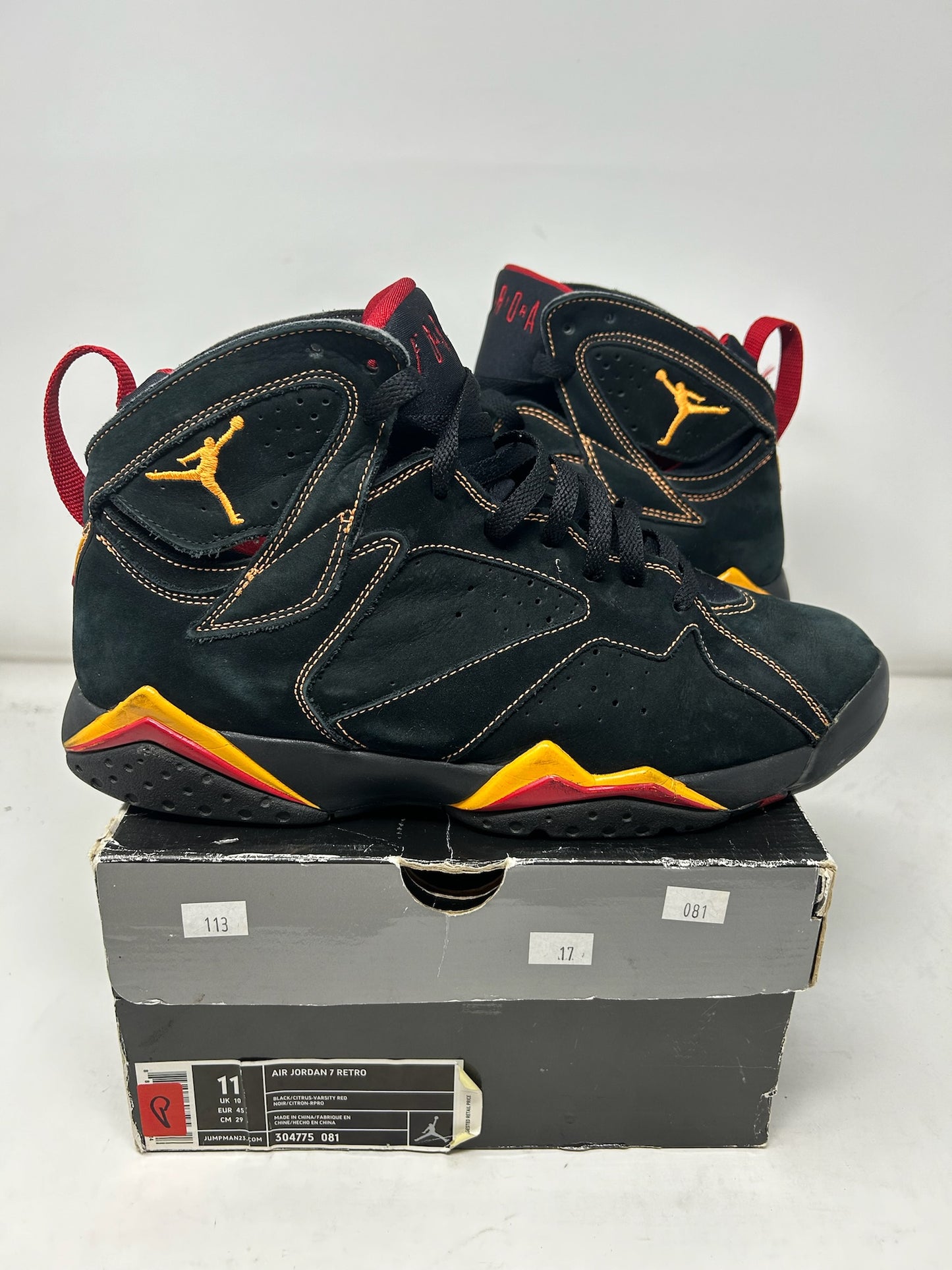 Jordan 7 (2006) “Citrus”