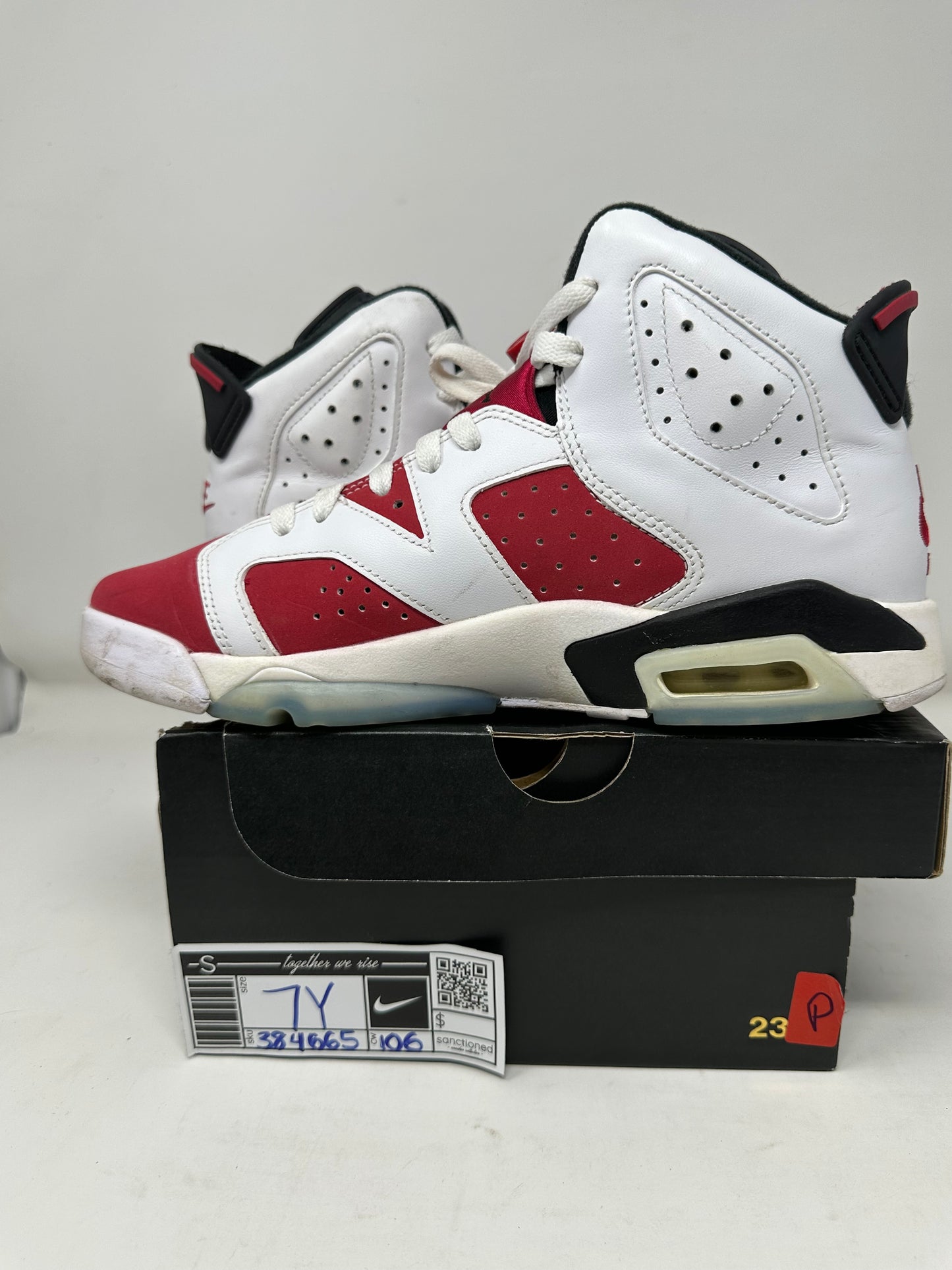 Jordan 6 GS “Carmine”