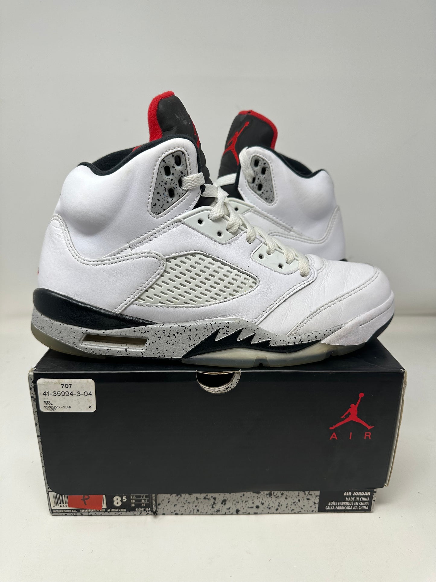 Jordan 5 “White Cement”