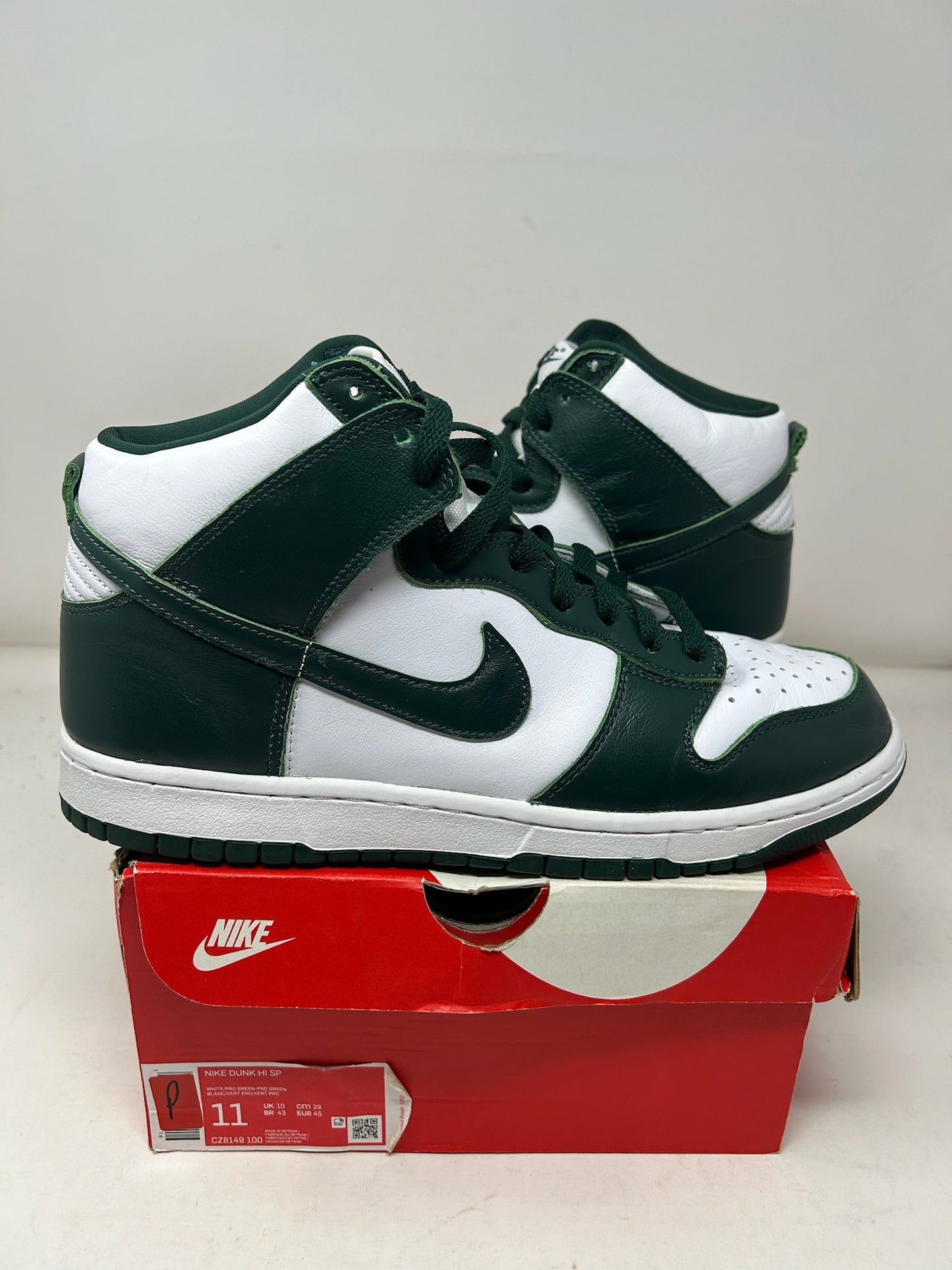 Nike Dunk High “Michigan State”