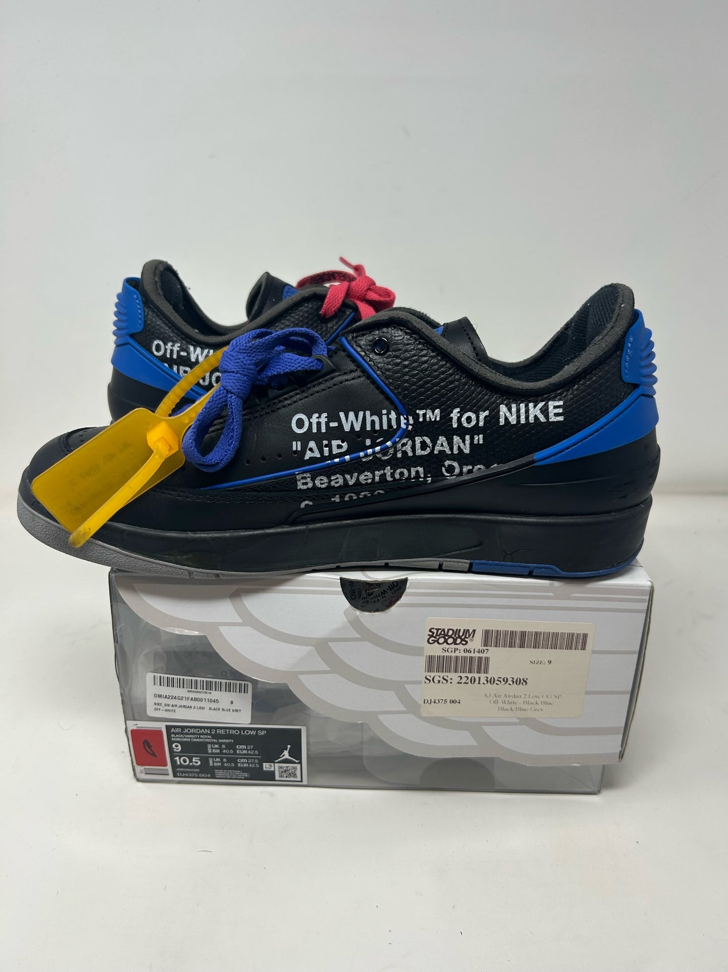 Jordan 2 Off-White “Blue”