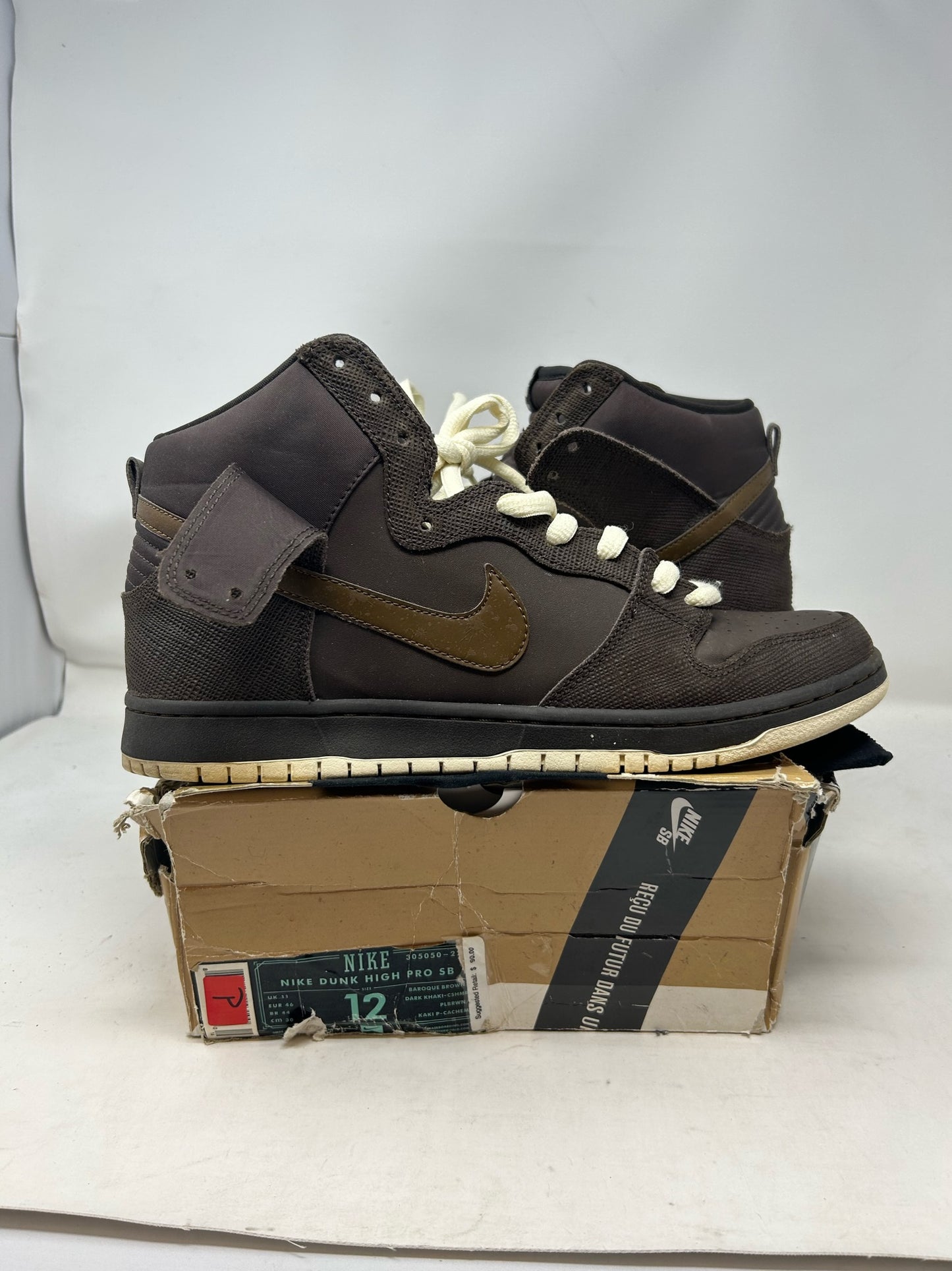 Nike SB Dunk High “Baroque Brown/Dark Khaki”