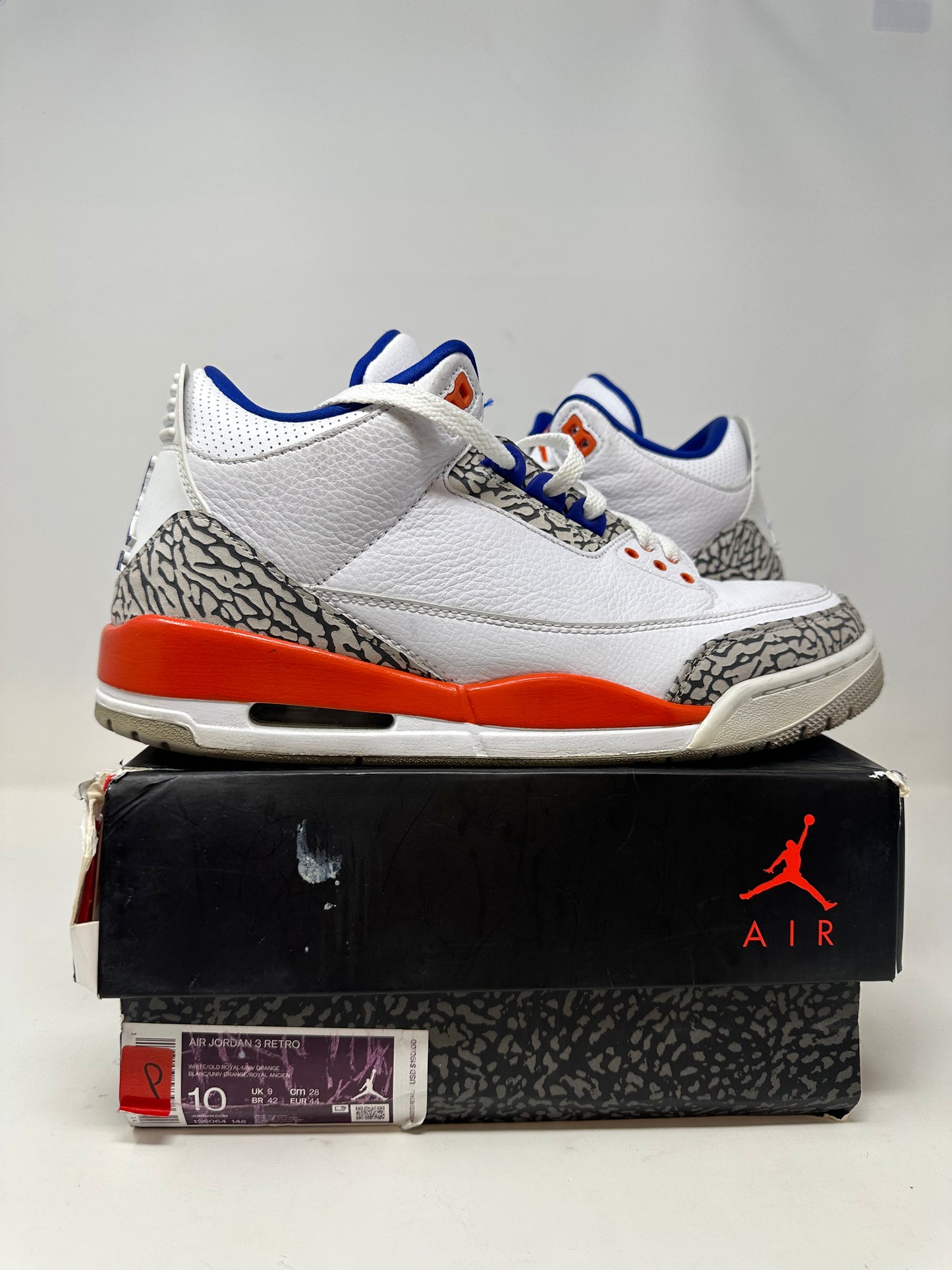 Jordan 3 “Knicks”