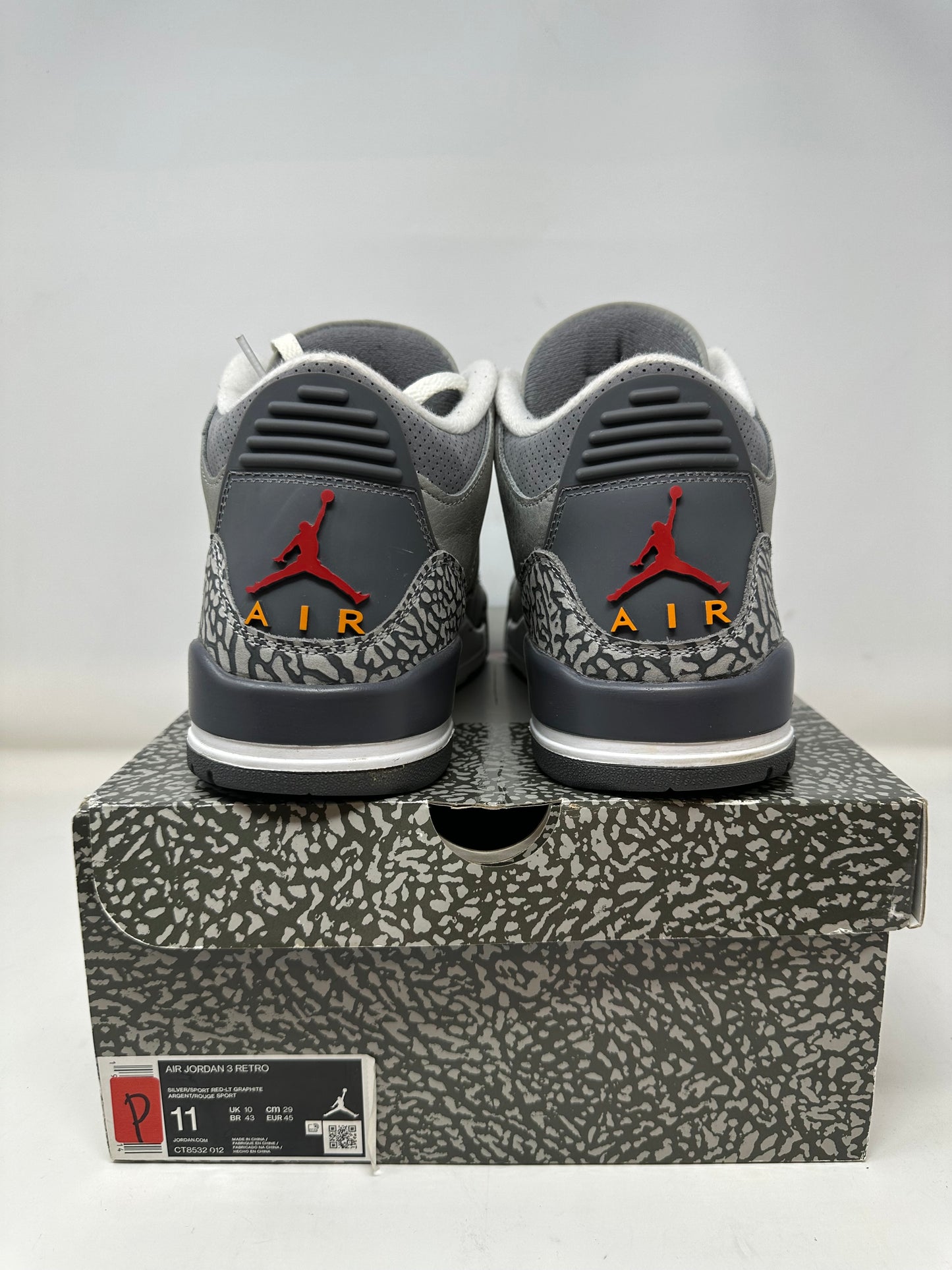 Jordan 3 “Cool Grey”