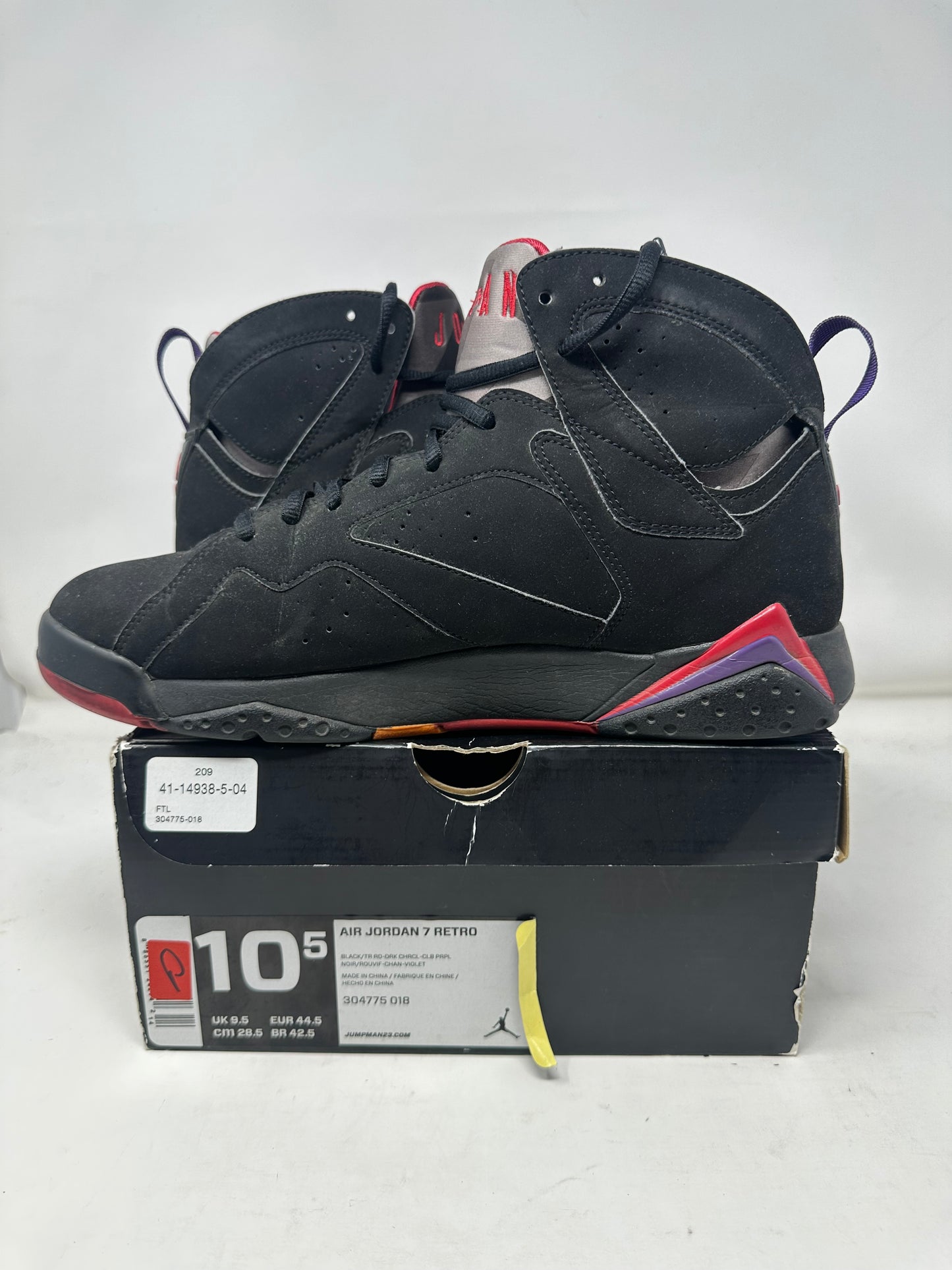 Jordan 7 (2012) “Raptors”