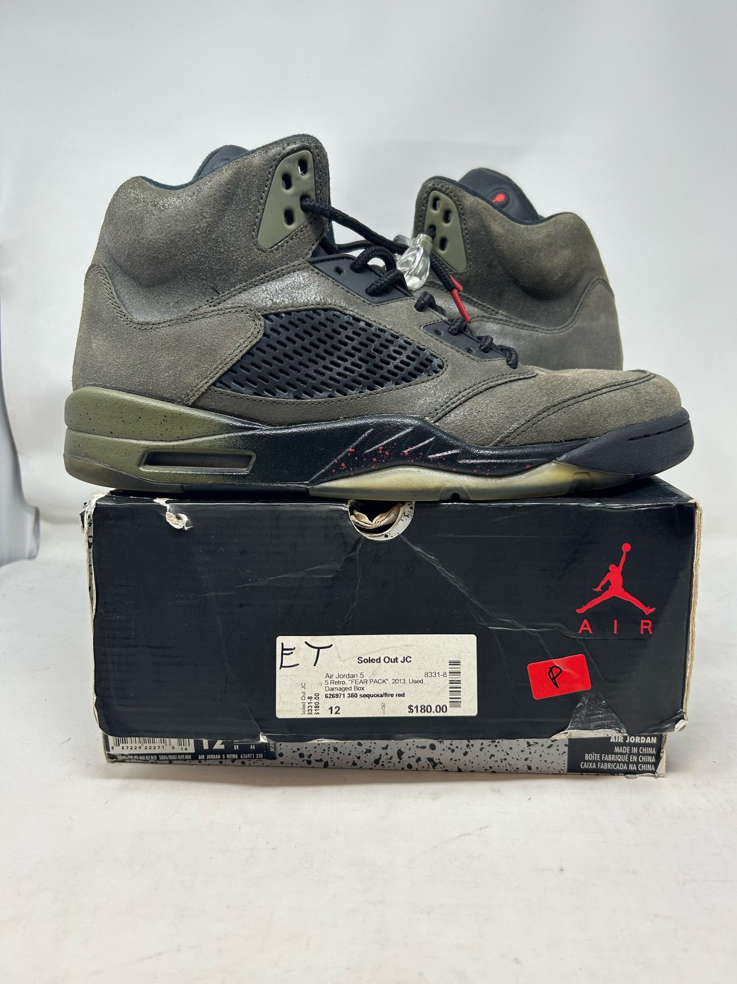 Jordan 5 “Fear”