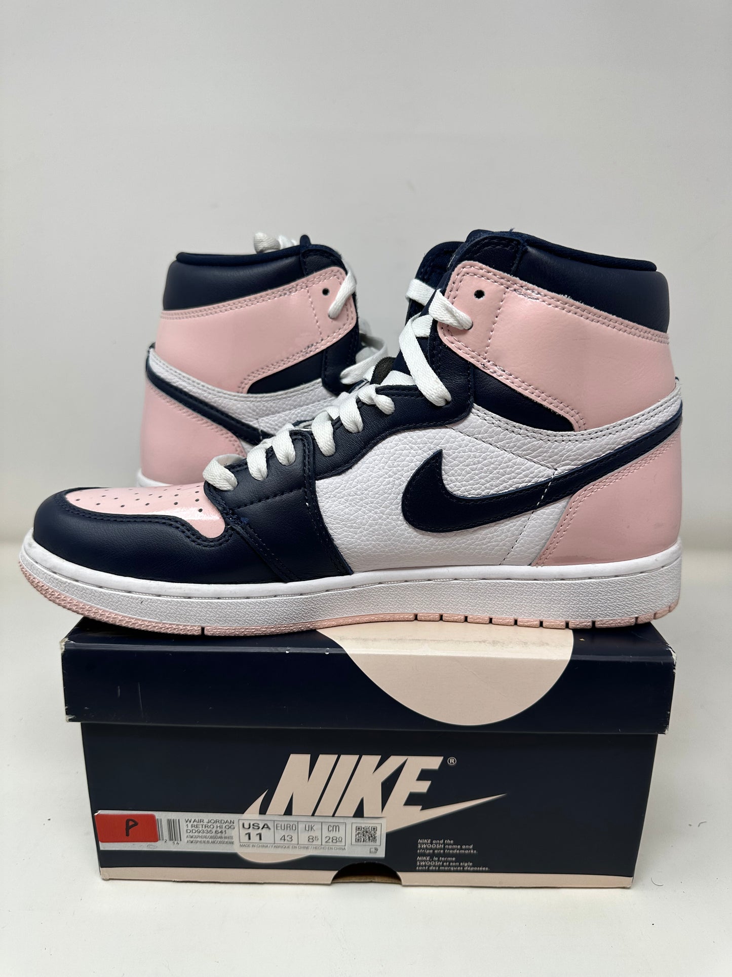 Jordan 1 High Women’s “Atmosphere Pink”