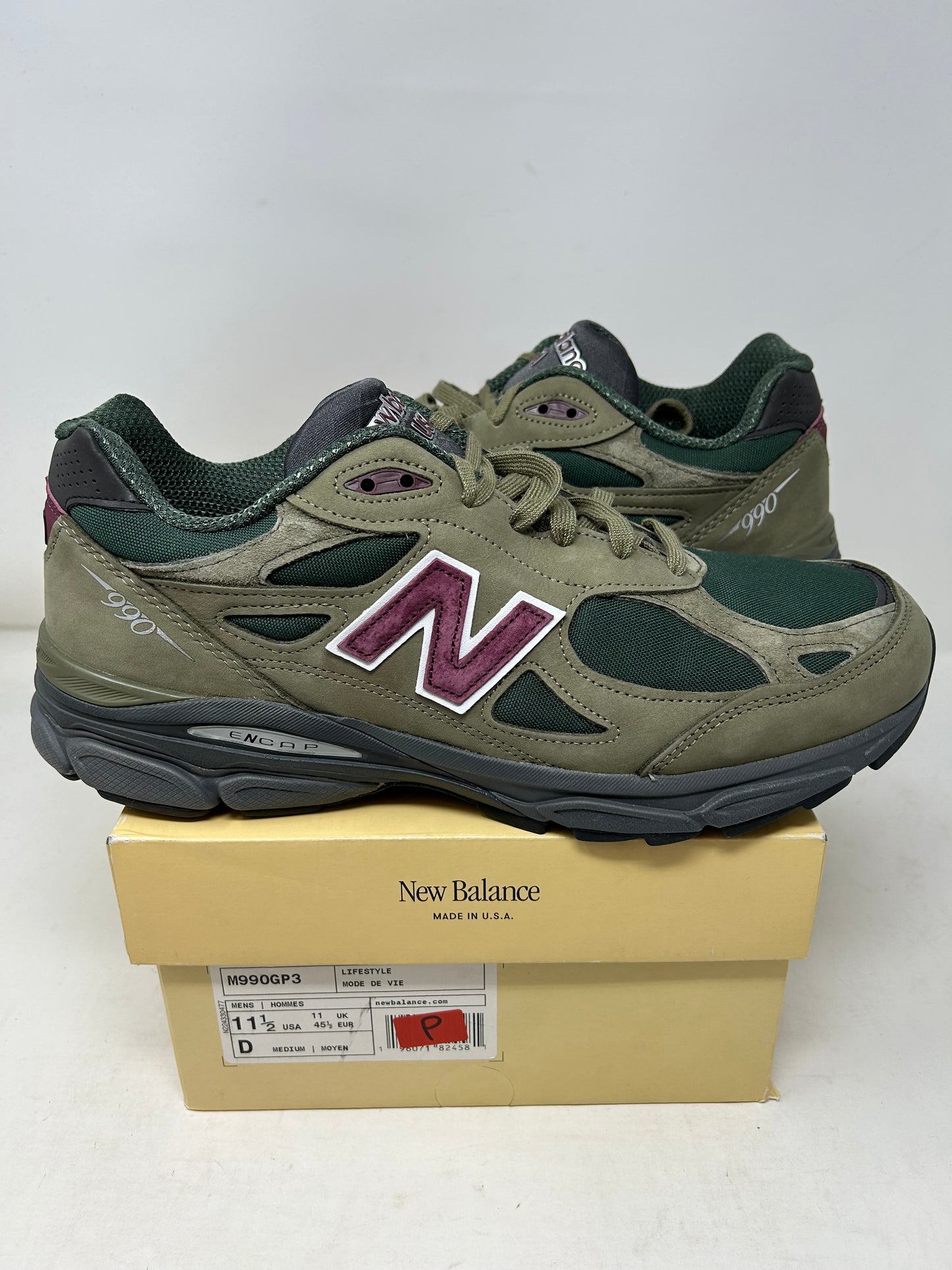 New Balance 990 Teddy Santis “Green Purple”
