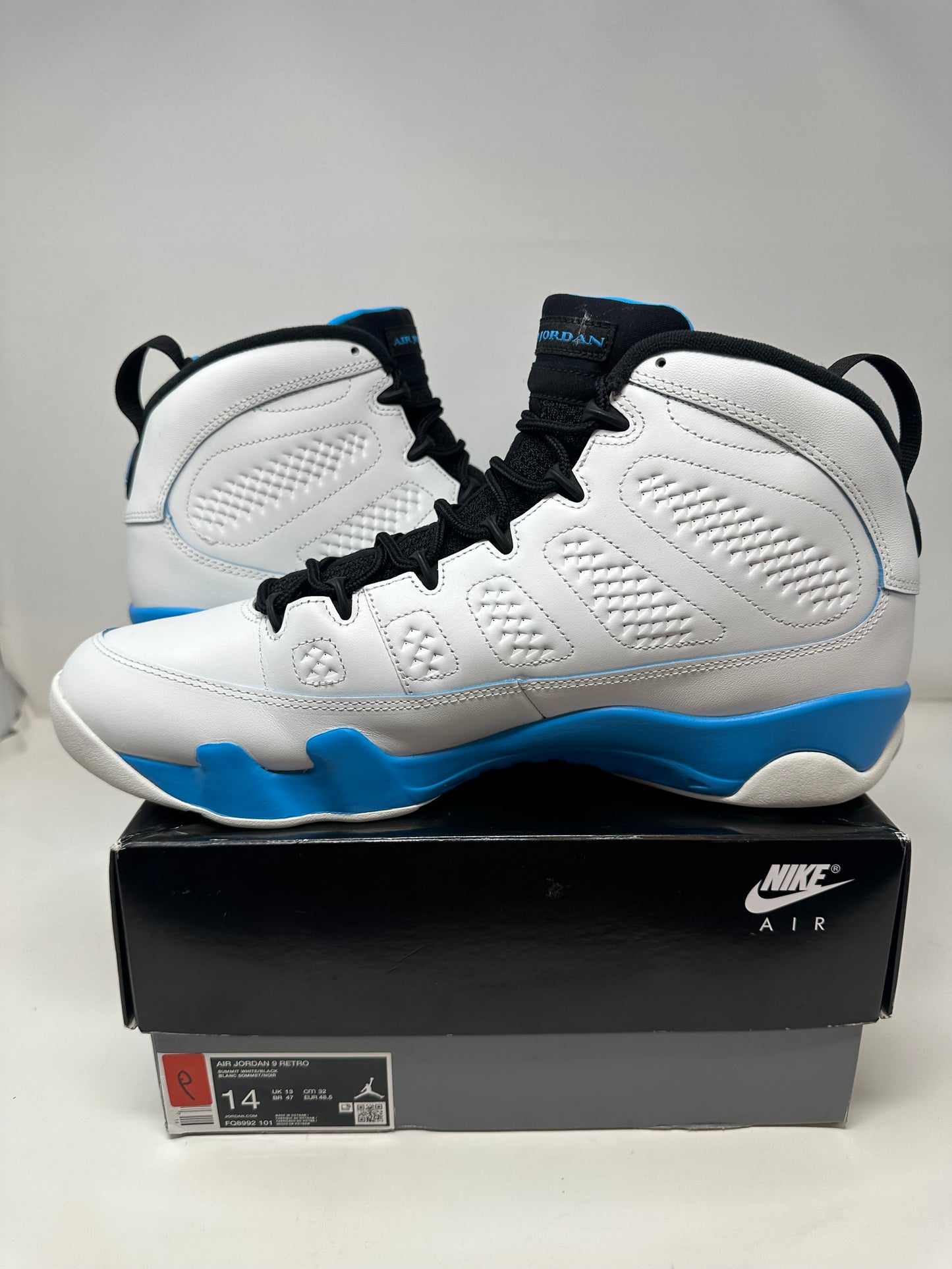 Jordan 9 (2024) “Powder Blue”