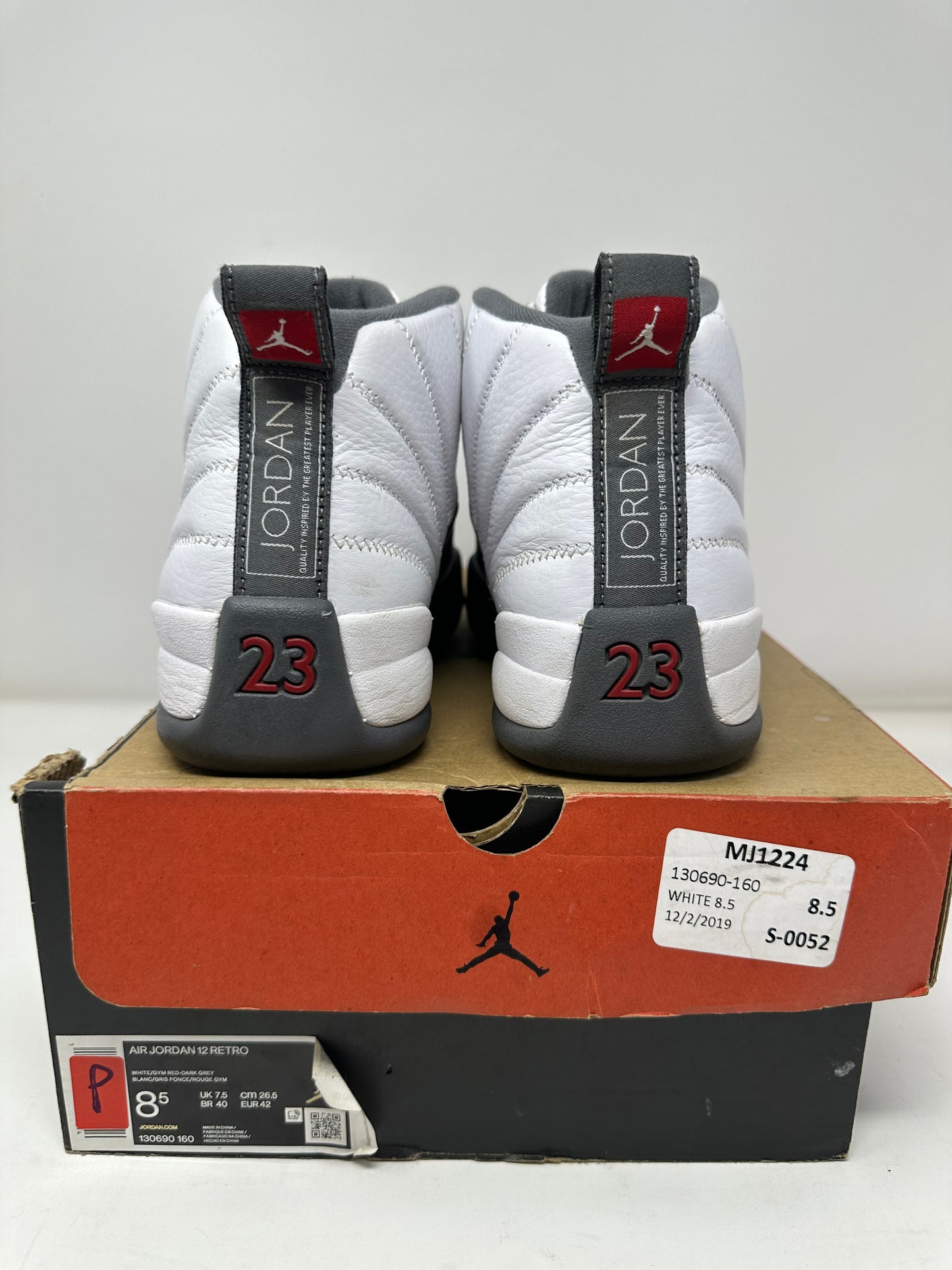 Jordan 12 “Dark Grey”