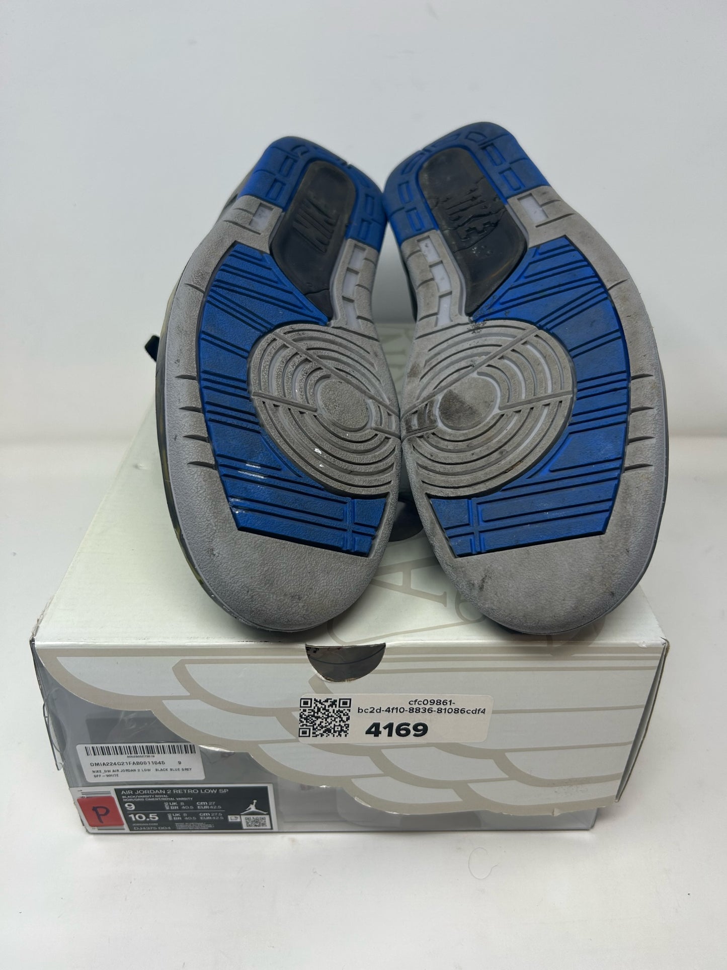 Jordan 2 Off-White “Blue”