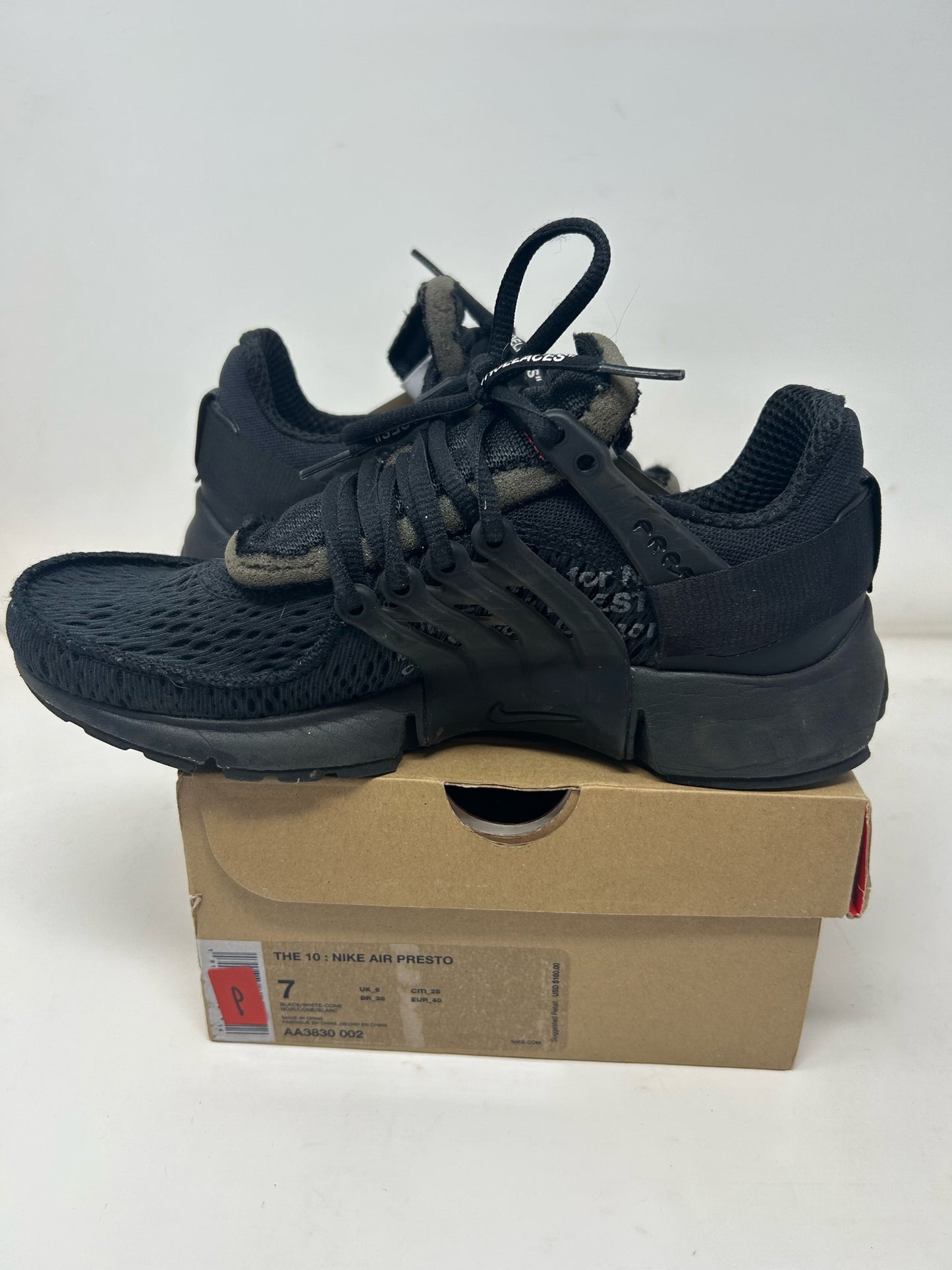 Nike Presto Off-White “Black”