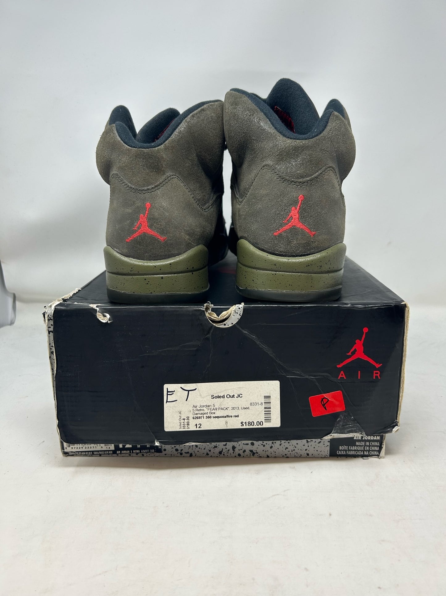 Jordan 5 “Fear”