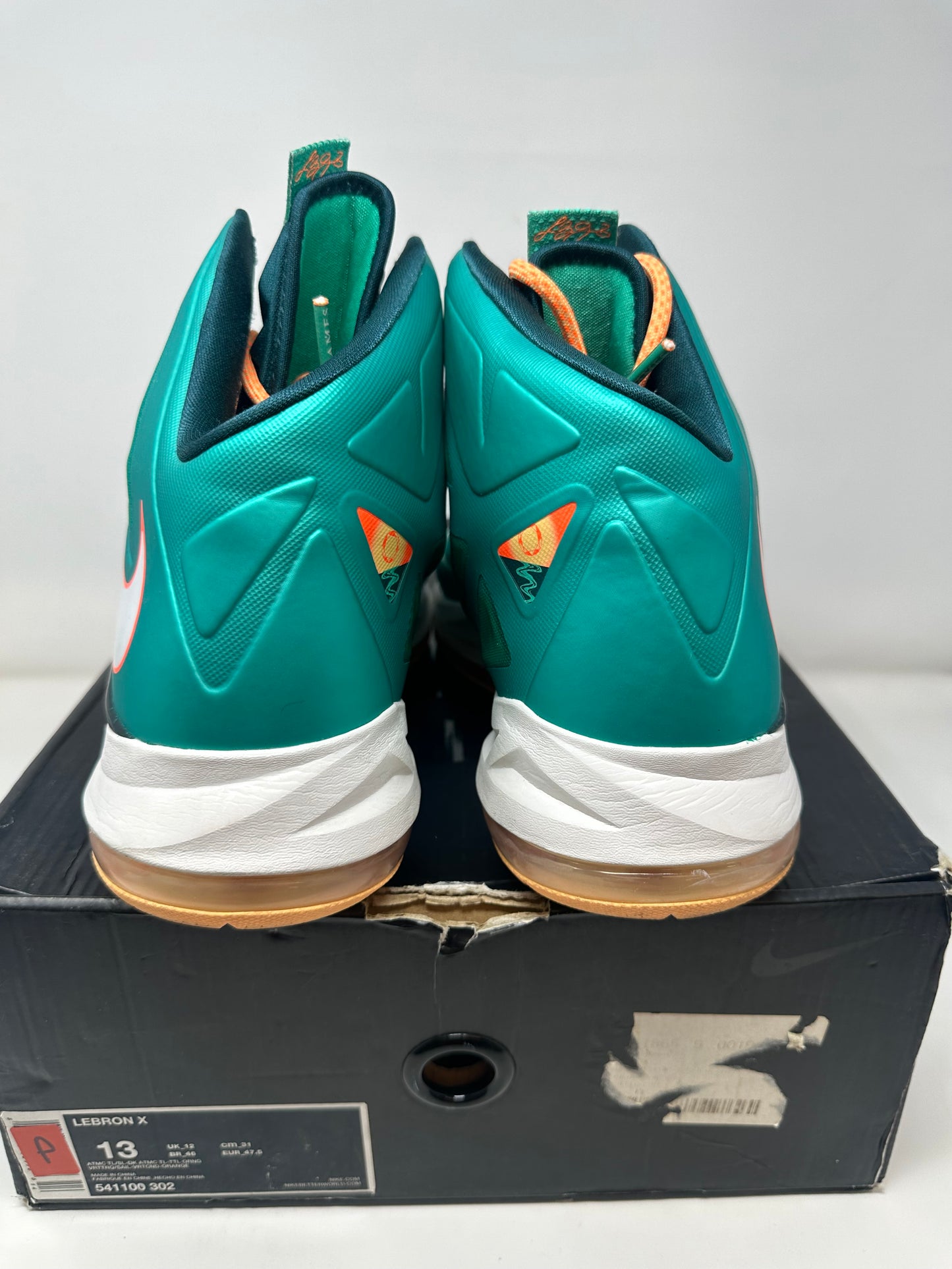 Nike Lebron 10 “Miami Dolphins”