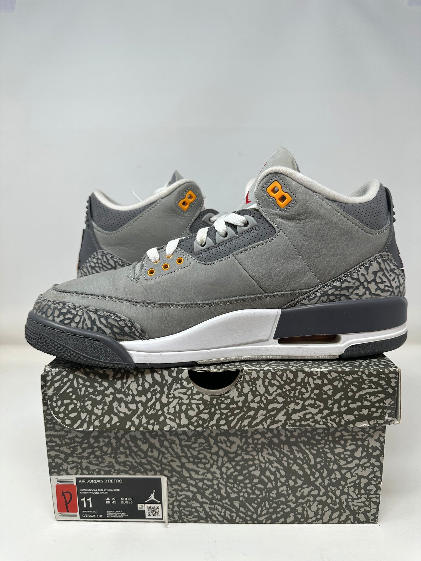 Jordan 3 “Cool Grey”