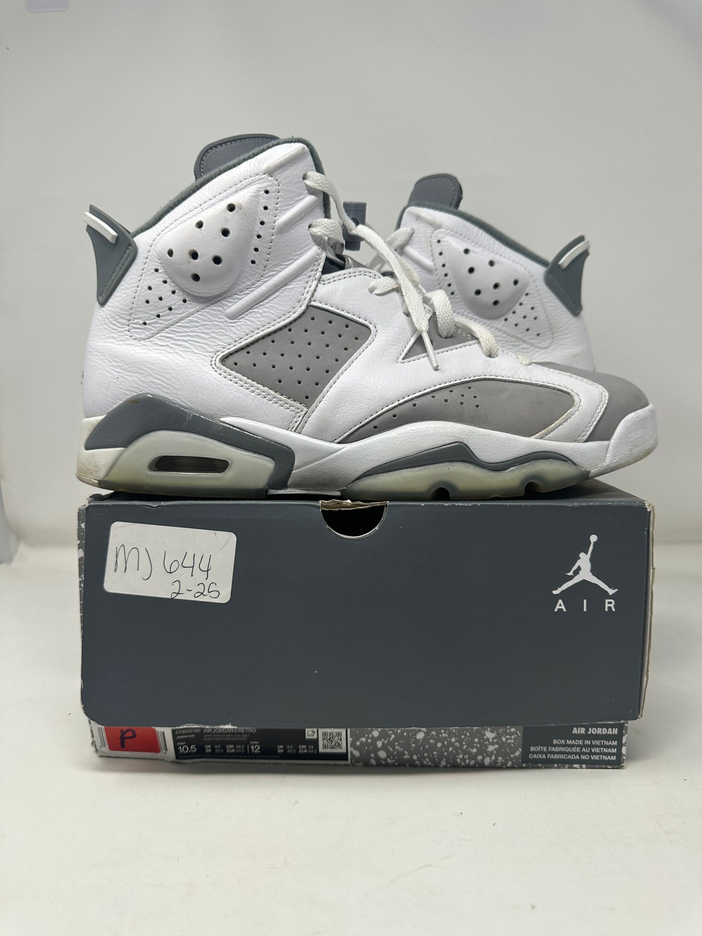 Jordan 6 “Cool Grey”