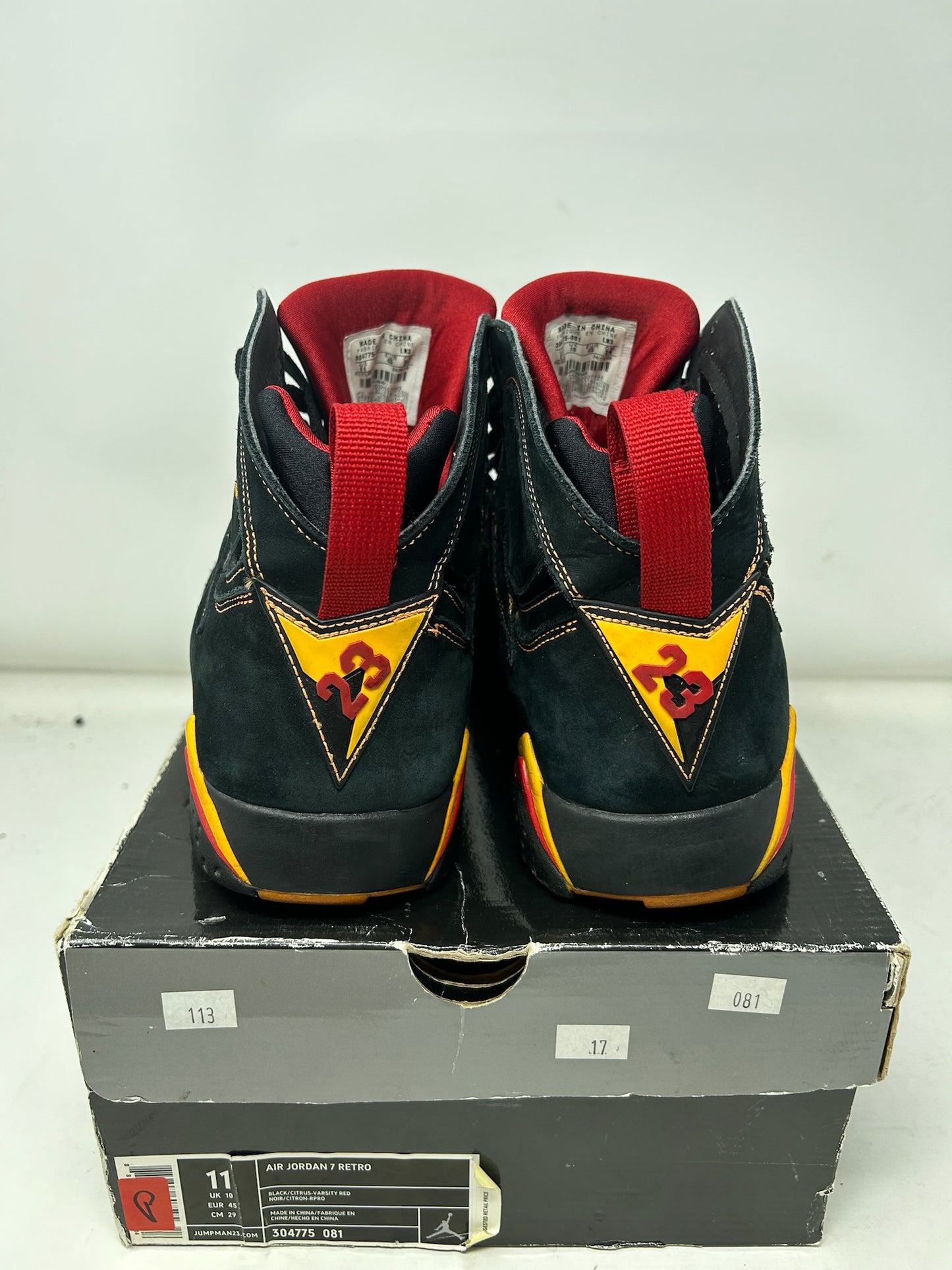 Jordan 7 (2006) “Citrus”