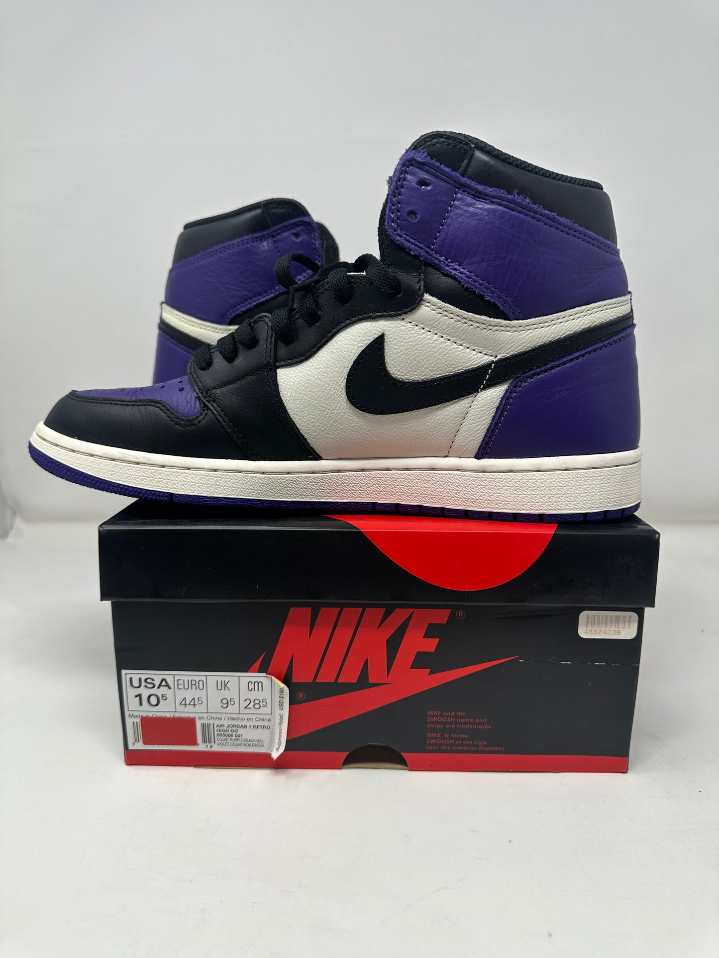 Jordan 1 High “Court Purple”