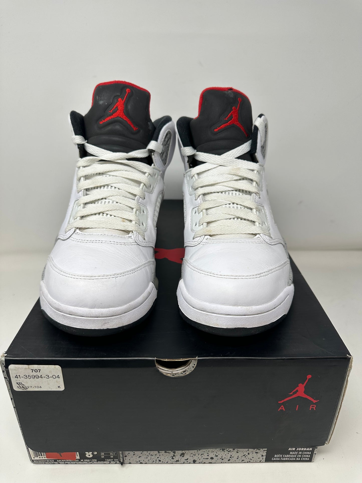 Jordan 5 “White Cement”