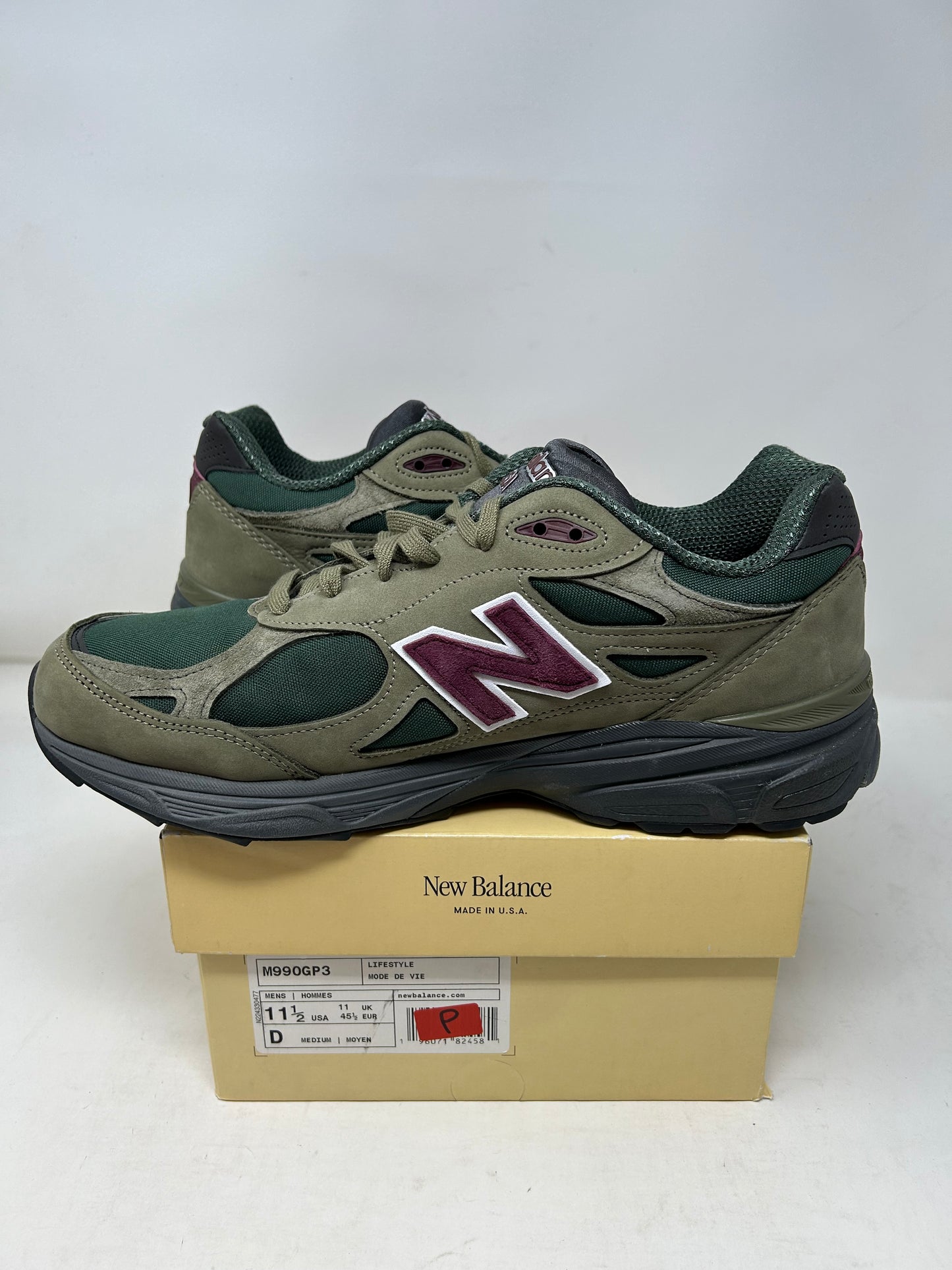 New Balance 990 Teddy Santis “Green Purple”