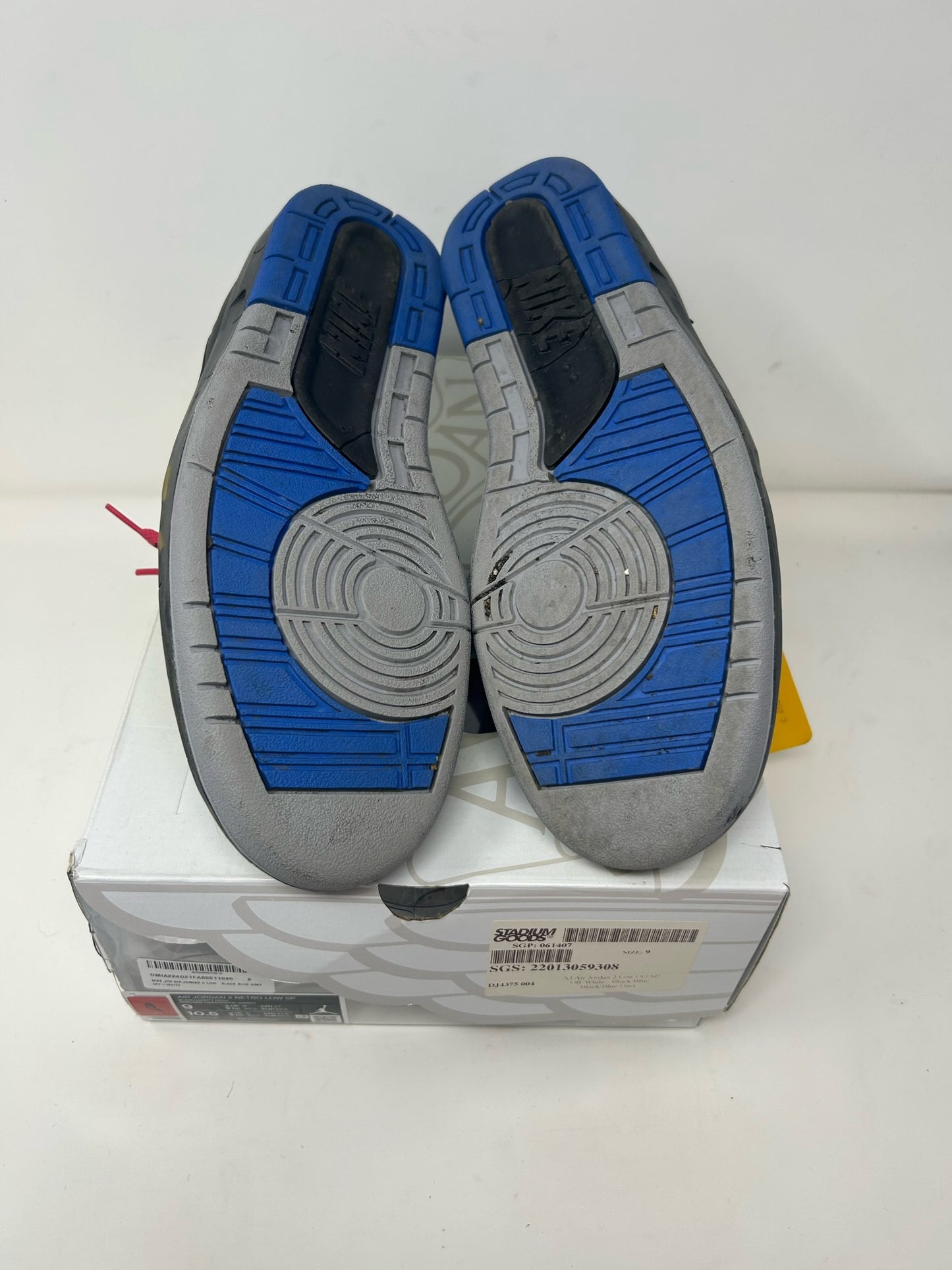 Jordan 2 Off-White “Blue”