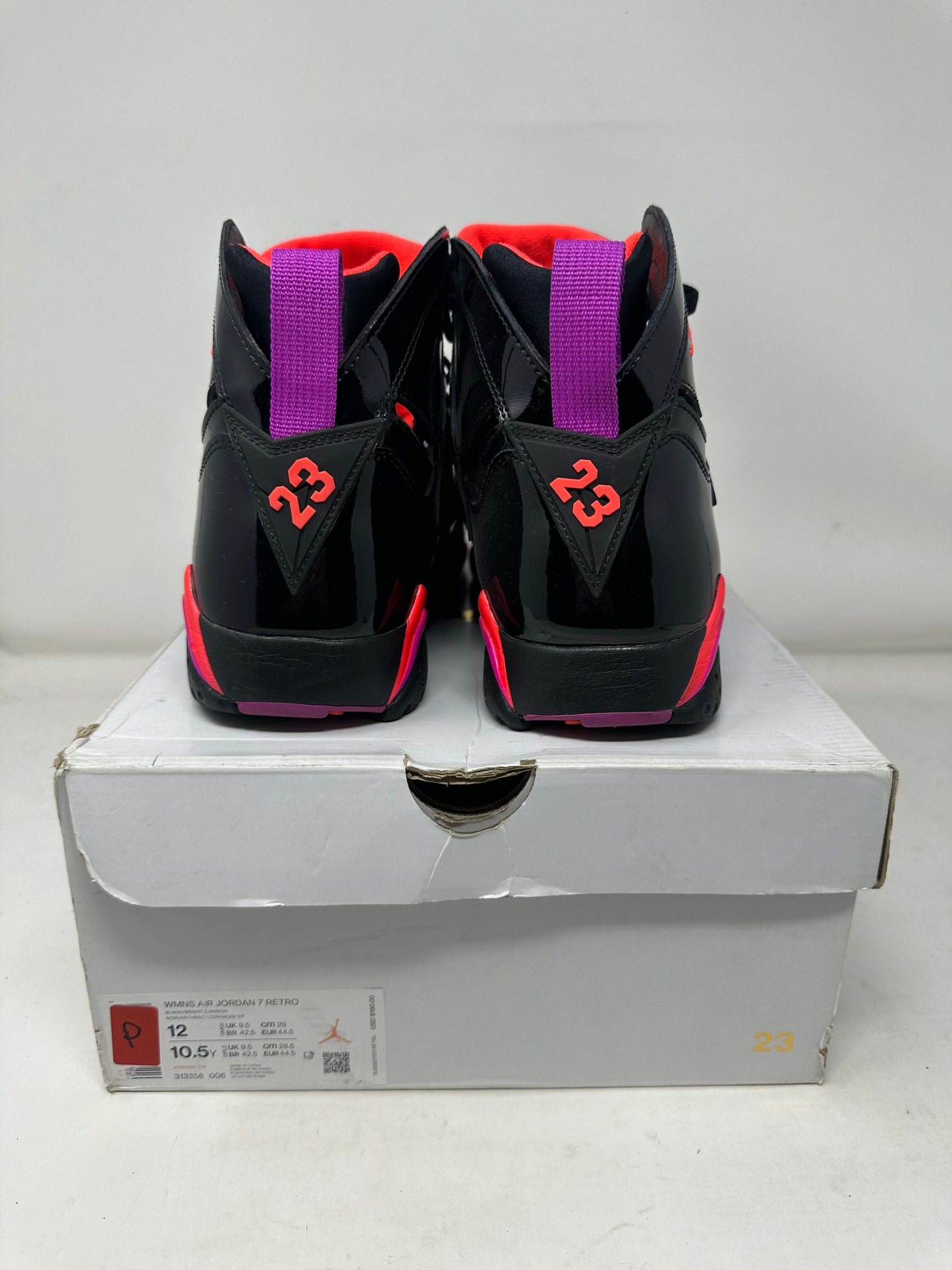 Jordan 7 Women’s “Black Patent”