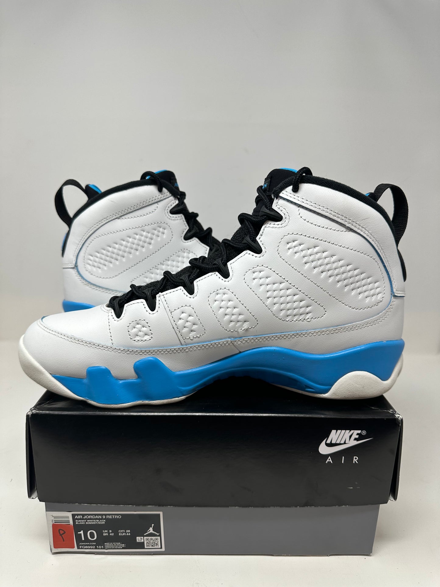 Jordan 9 (2024) “Powder Blue”