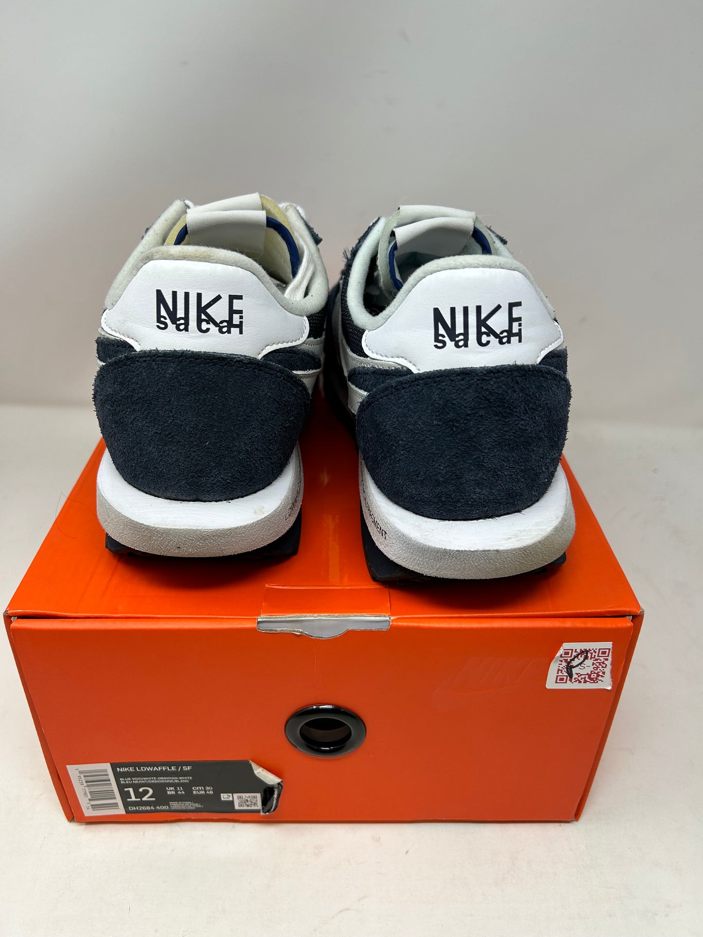 Nike Sacai LDV Waffle “Fragment Design - Blackened Blue”