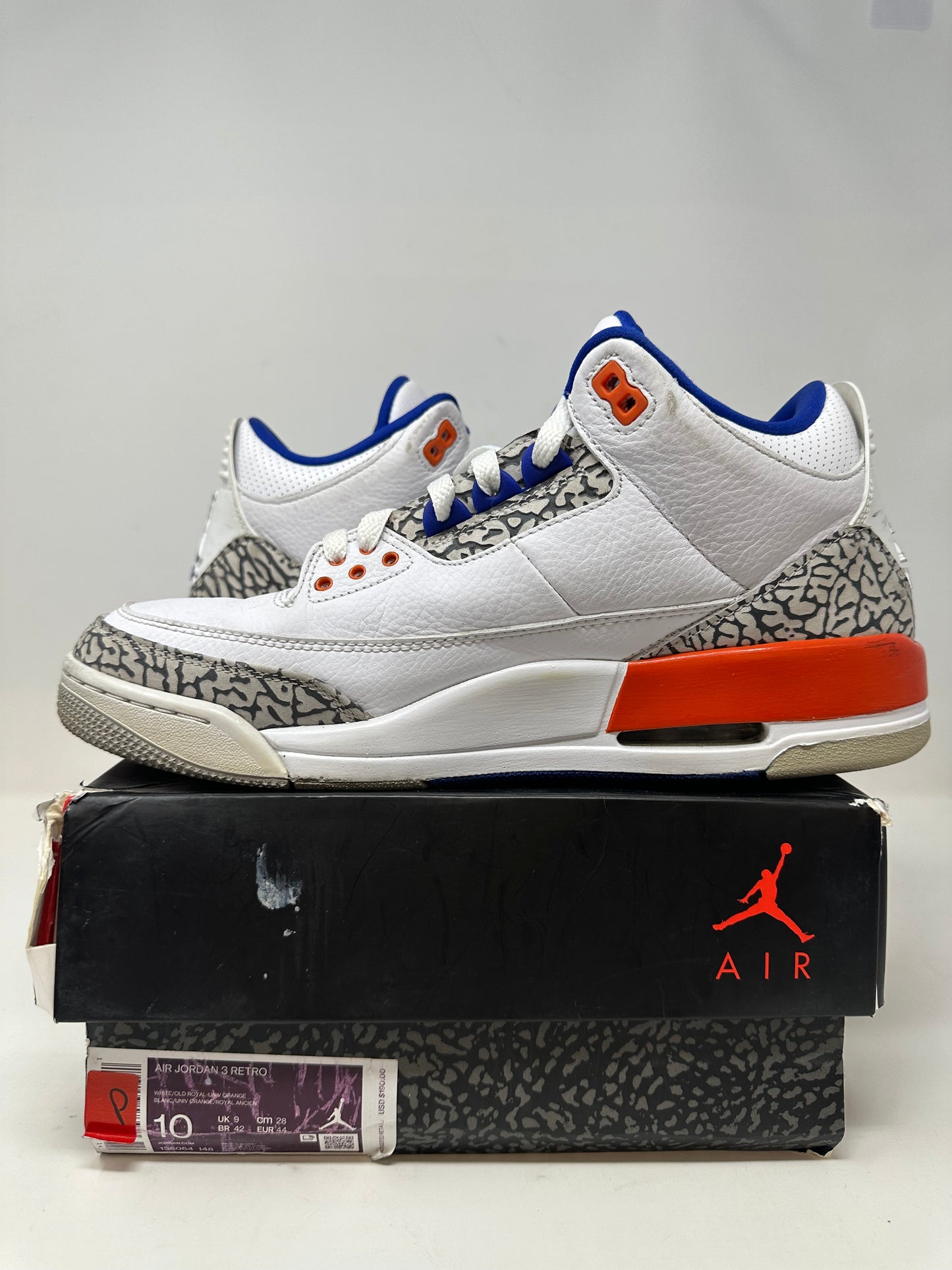 Jordan 3 “Knicks”