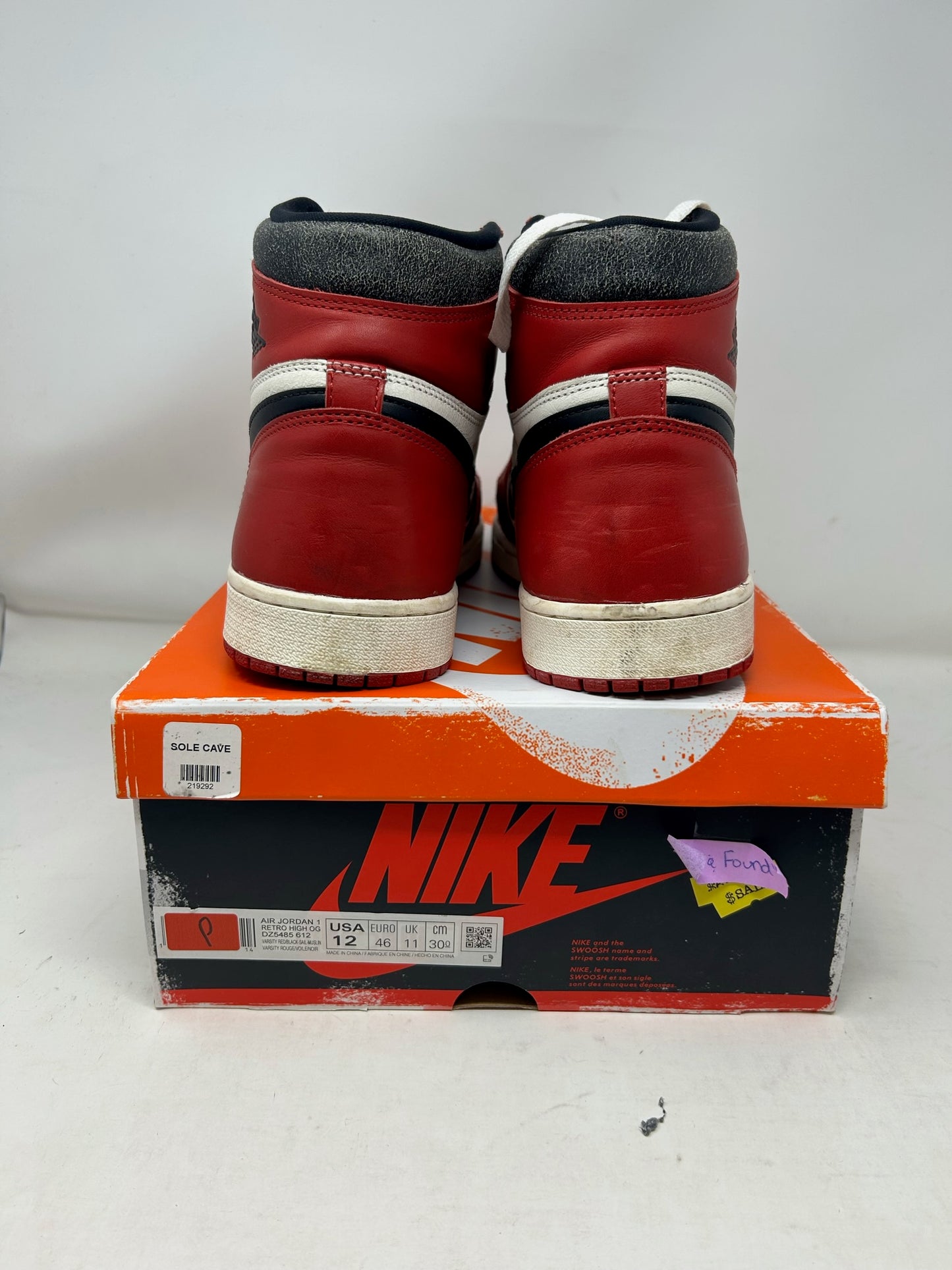 Jordan 1 High “Lost & Found”