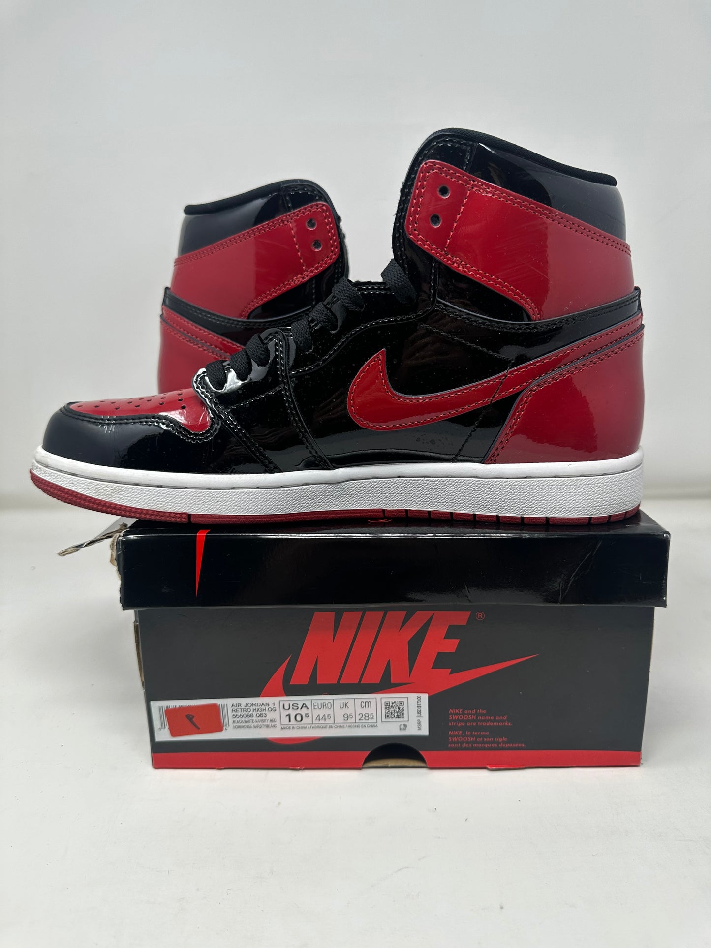 Jordan 1 High “Patent Bred”