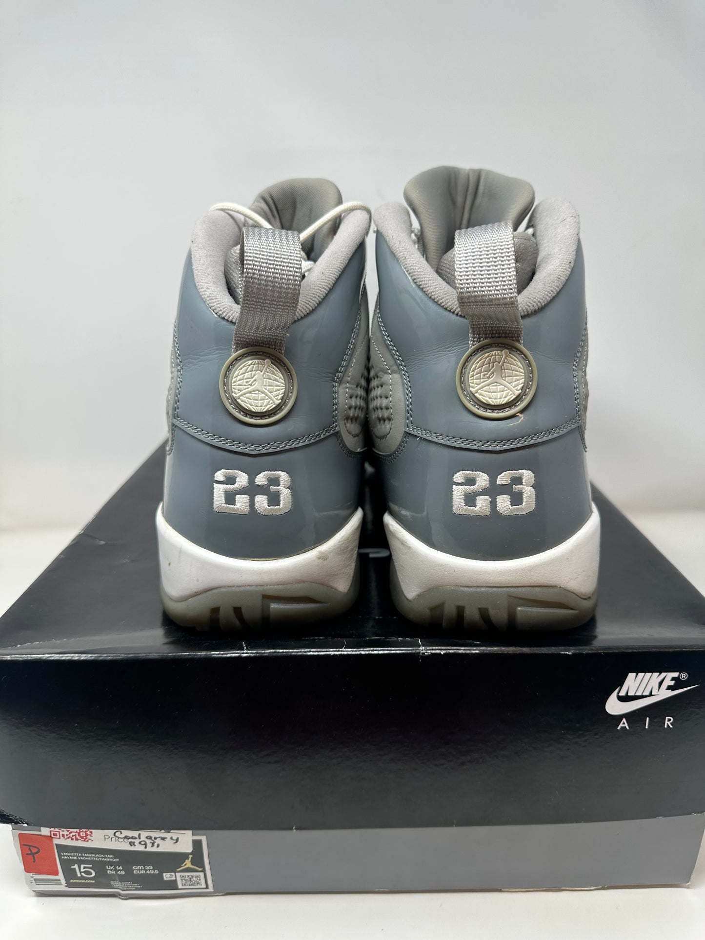 Jordan 9 “Cool Grey”