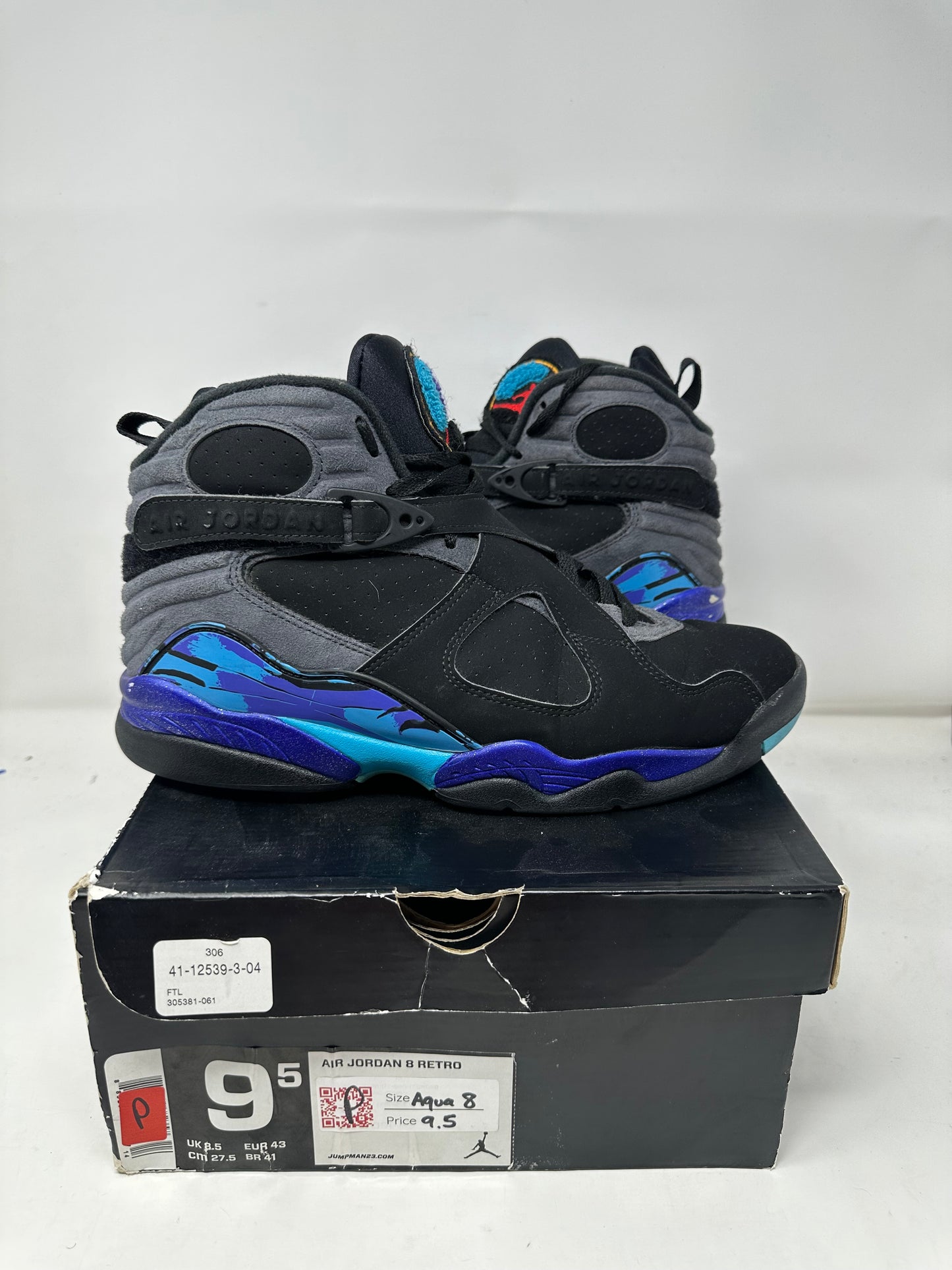 Jordan 8 “Aqua”