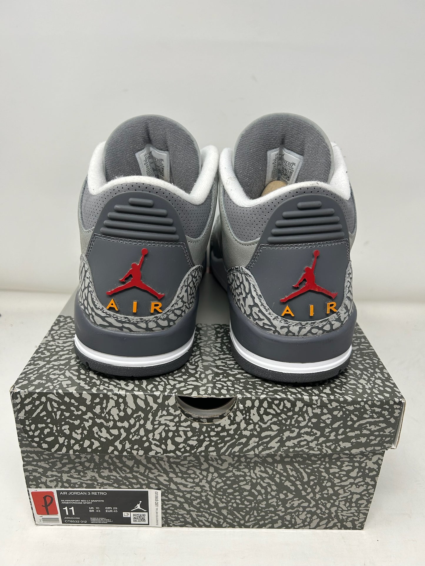 Jordan 3 “Cool Grey”