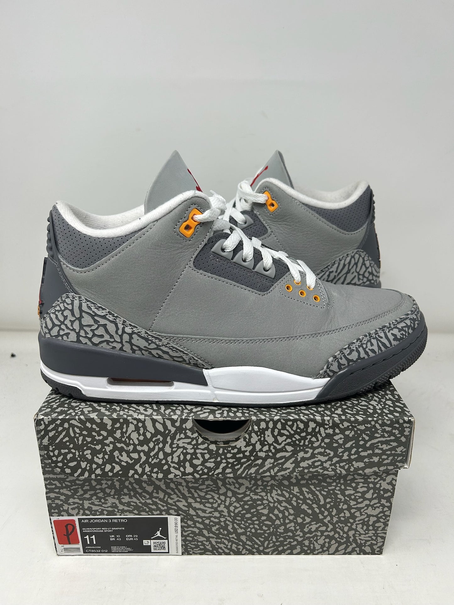 Jordan 3 “Cool Grey”