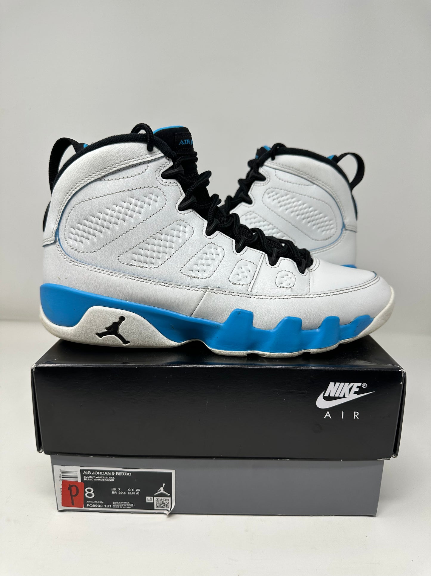 Jordan 9 (2024) “Powder Blue”