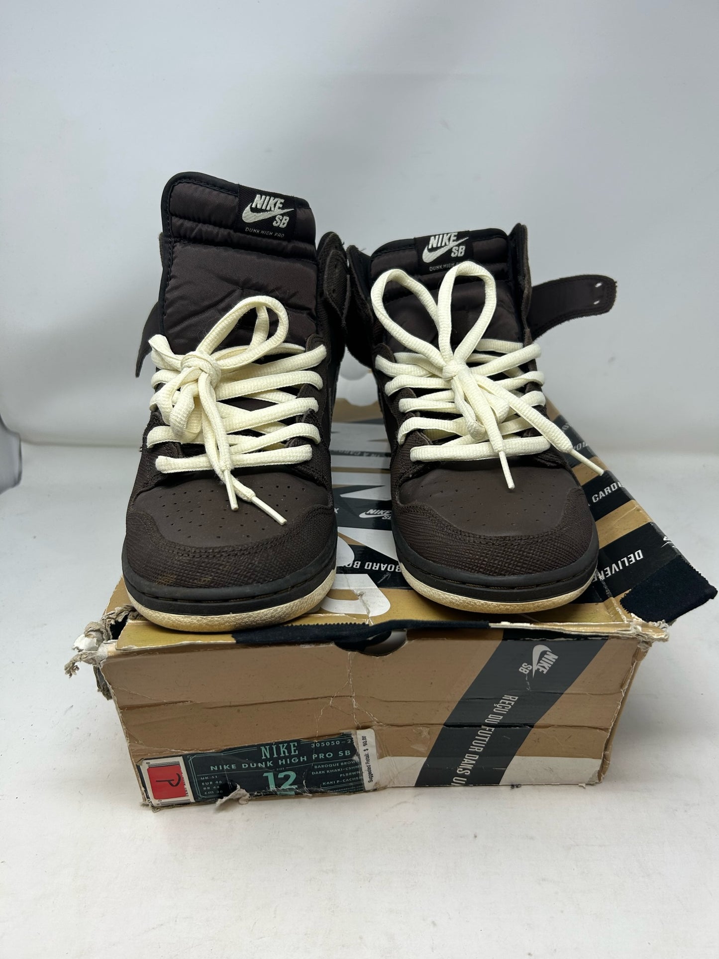 Nike SB Dunk High “Baroque Brown/Dark Khaki”