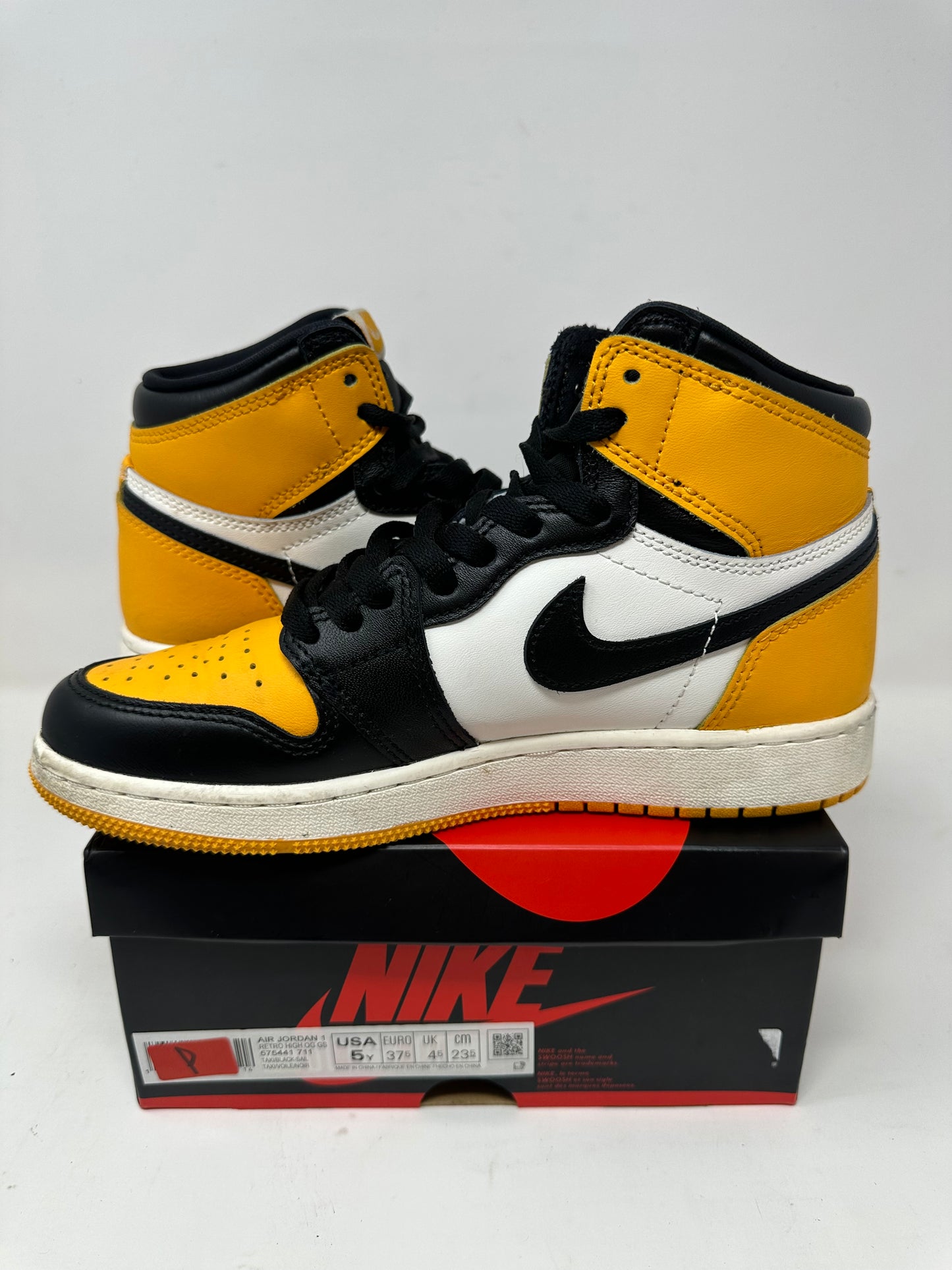 Jordan 1 High GS “Taxi”