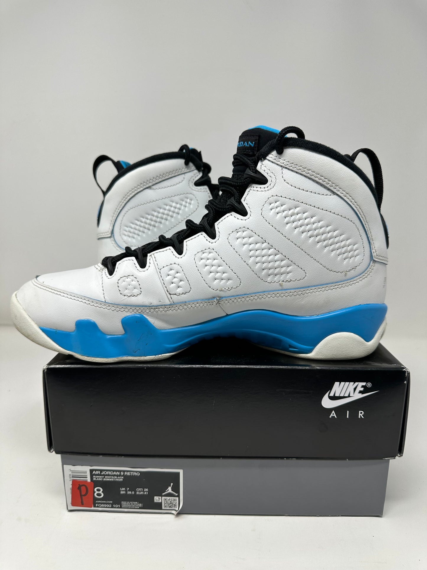Jordan 9 (2024) “Powder Blue”