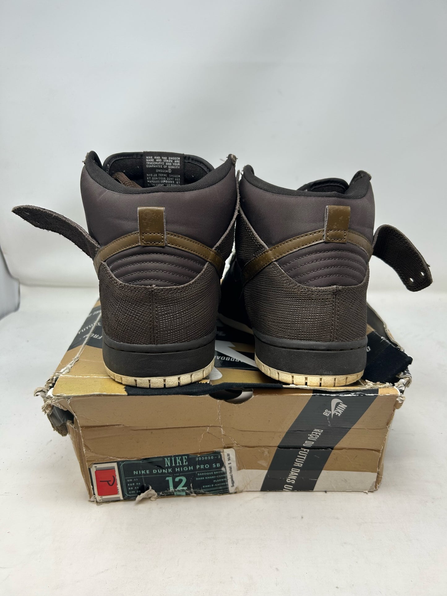 Nike SB Dunk High “Baroque Brown/Dark Khaki”