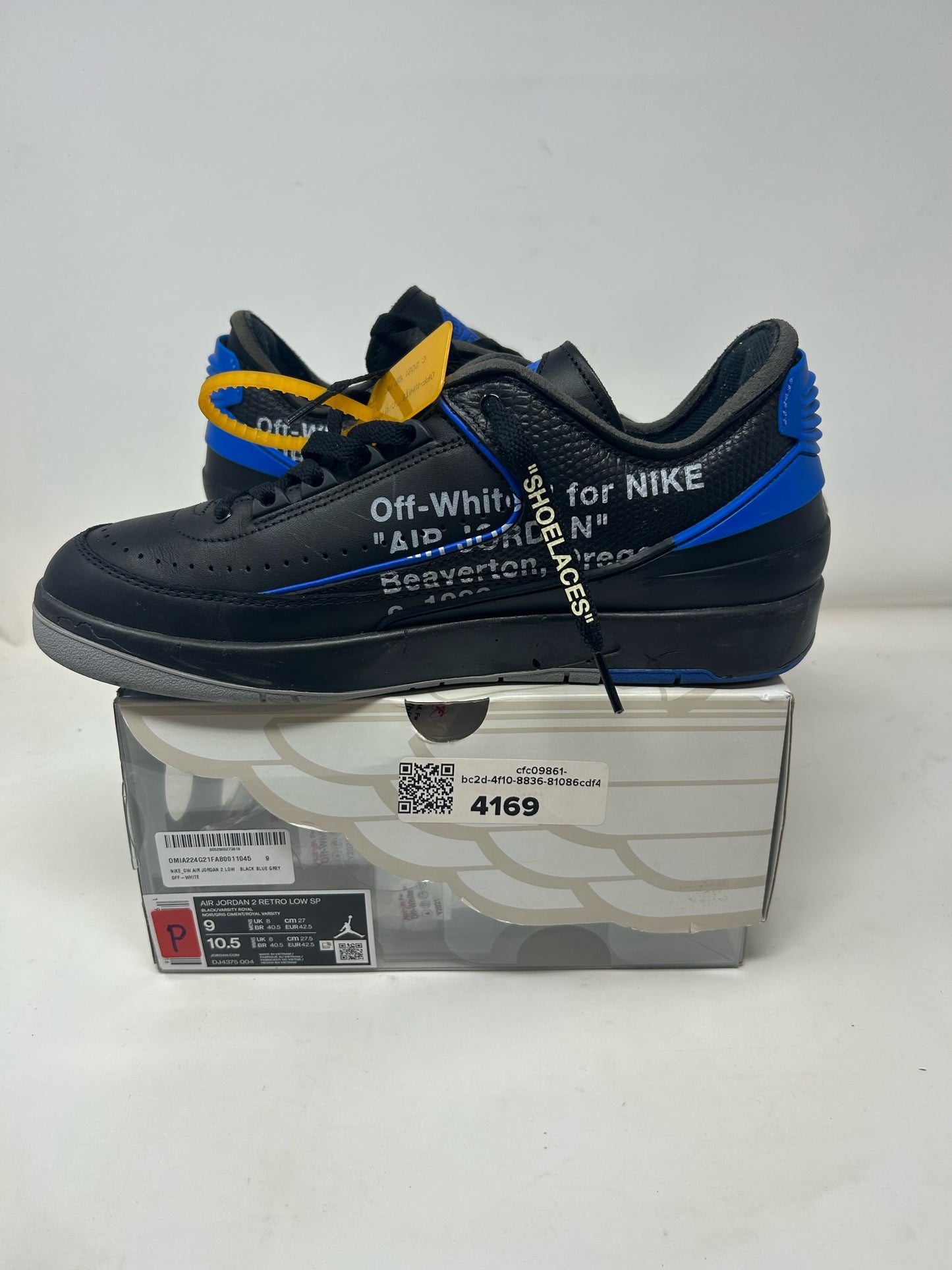 Jordan 2 Off-White “Blue”