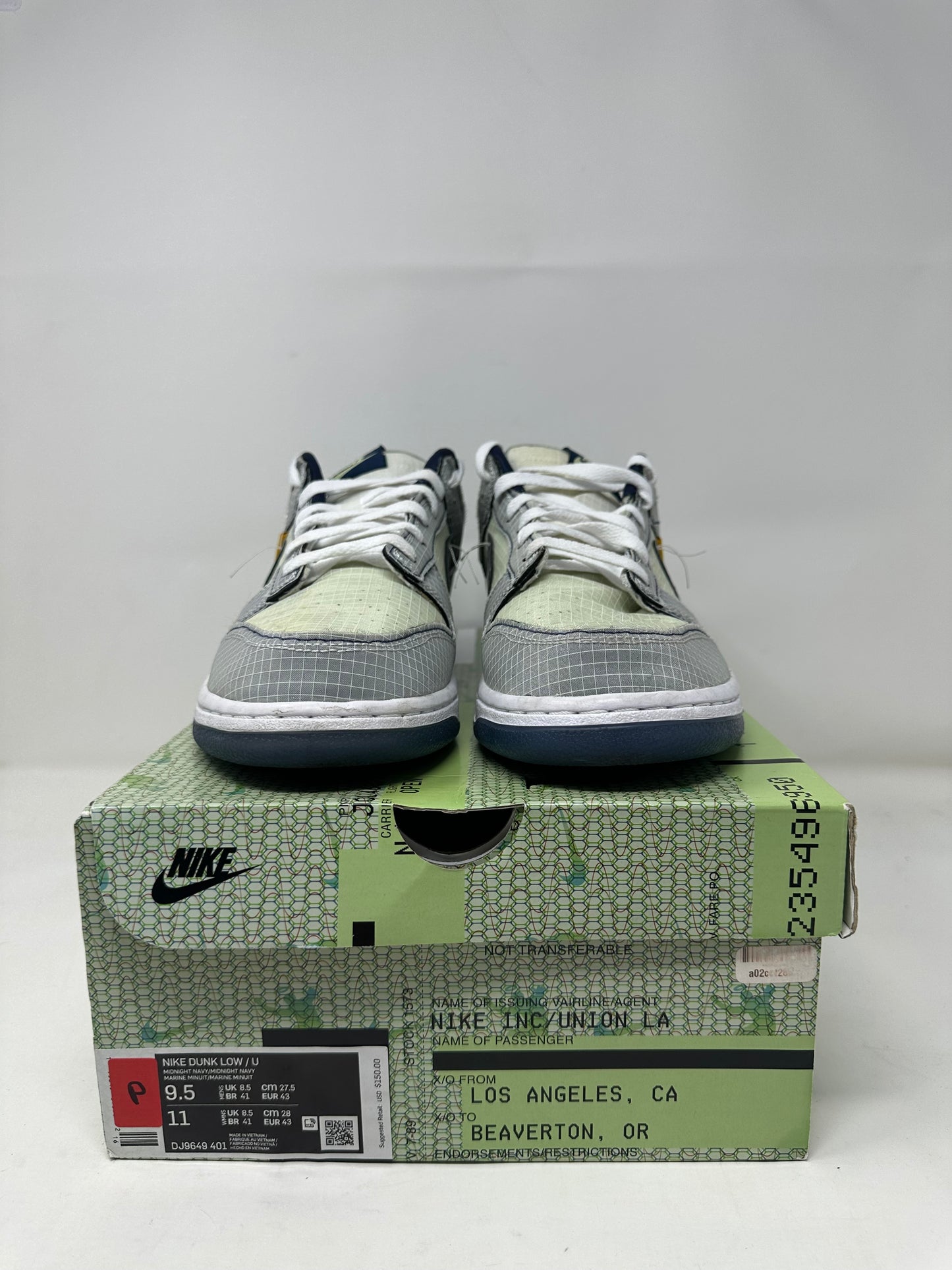 Nike Dunk Low Union “Pistachio”
