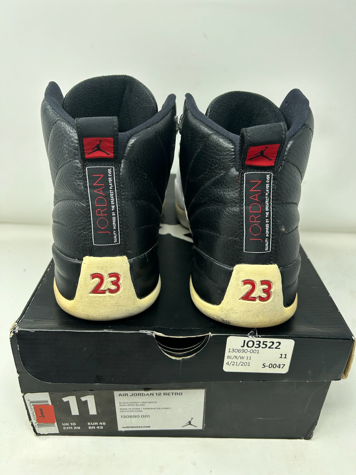 Jordan 12 (2012) “Playoff”