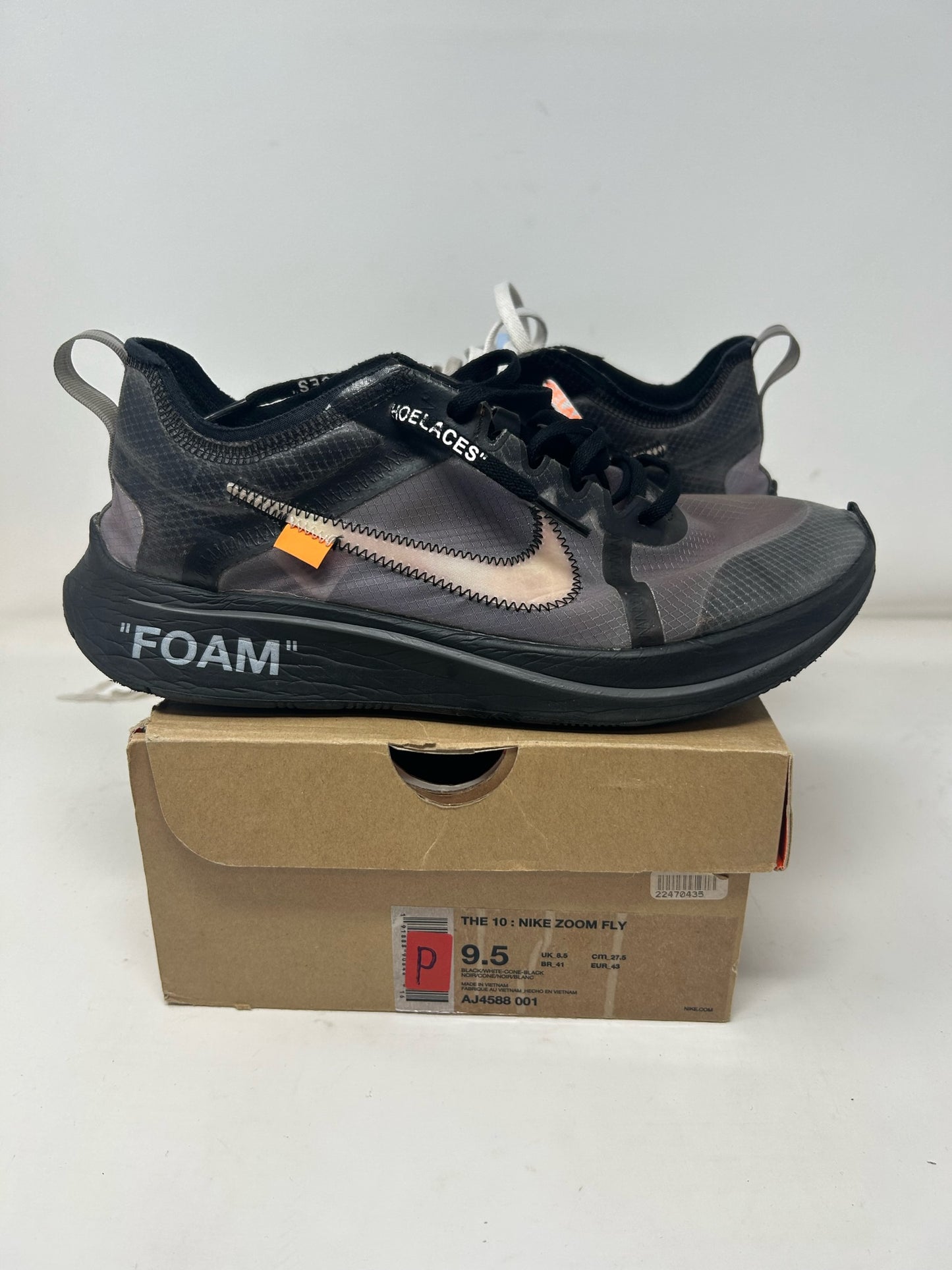 Nike Zoom Fly Off-White “Black”